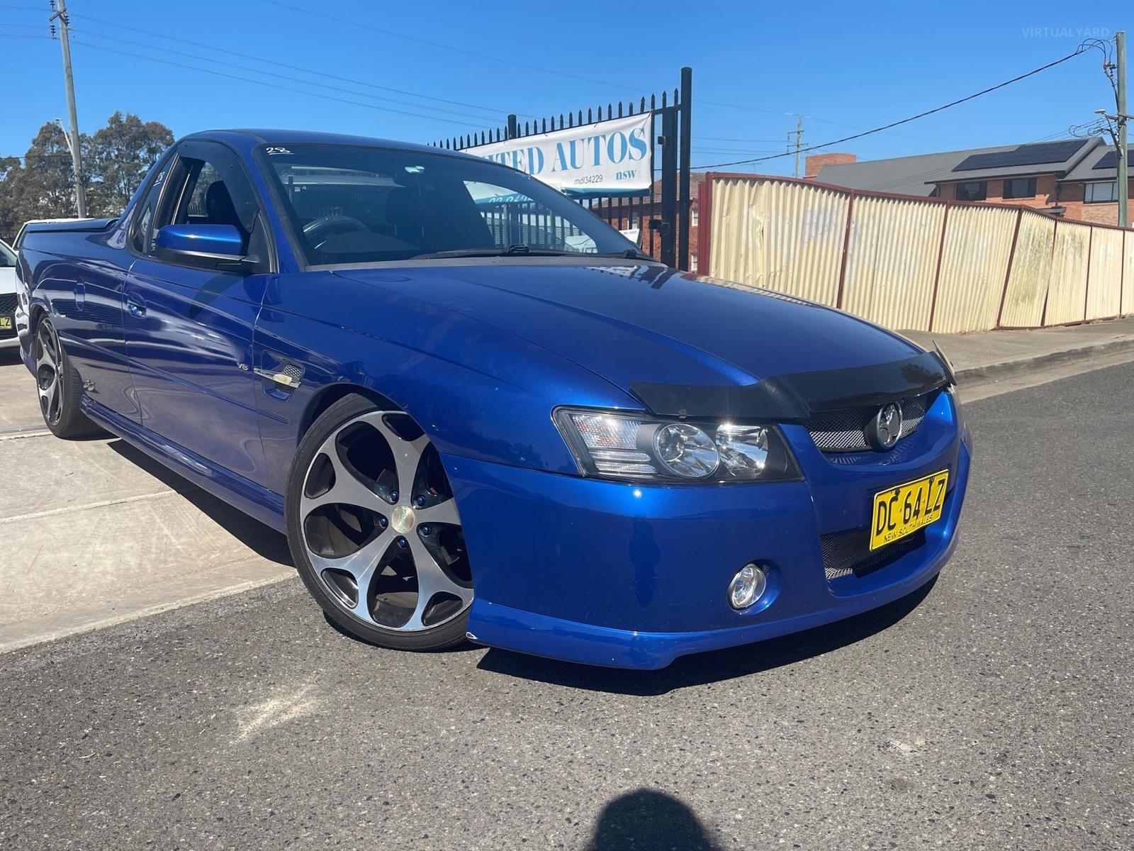 2004 HOLDEN UTE VZ SS MANUAL UTILITY