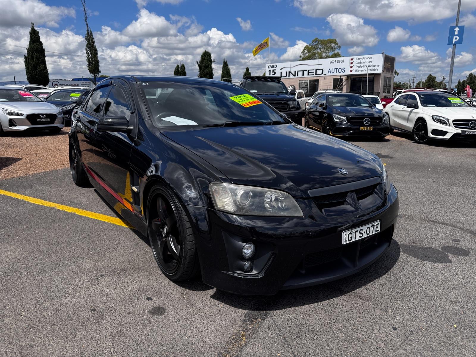 2007 HSV GTS E SERIES 6 SP MANUAL 4D SEDAN
