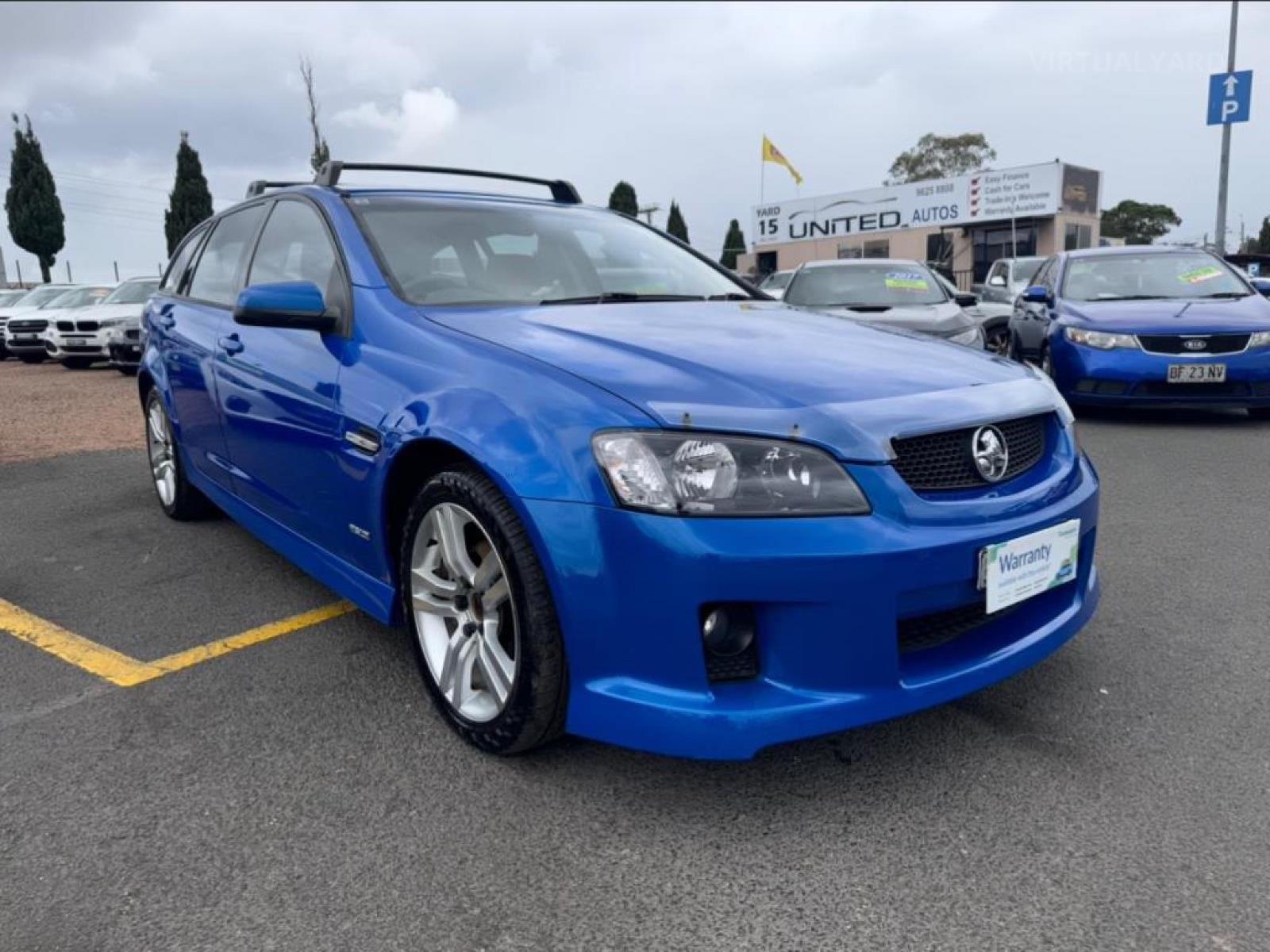 2010 HOLDEN COMMODORE VE SV6 SPORTS AUTOMATIC WAGON