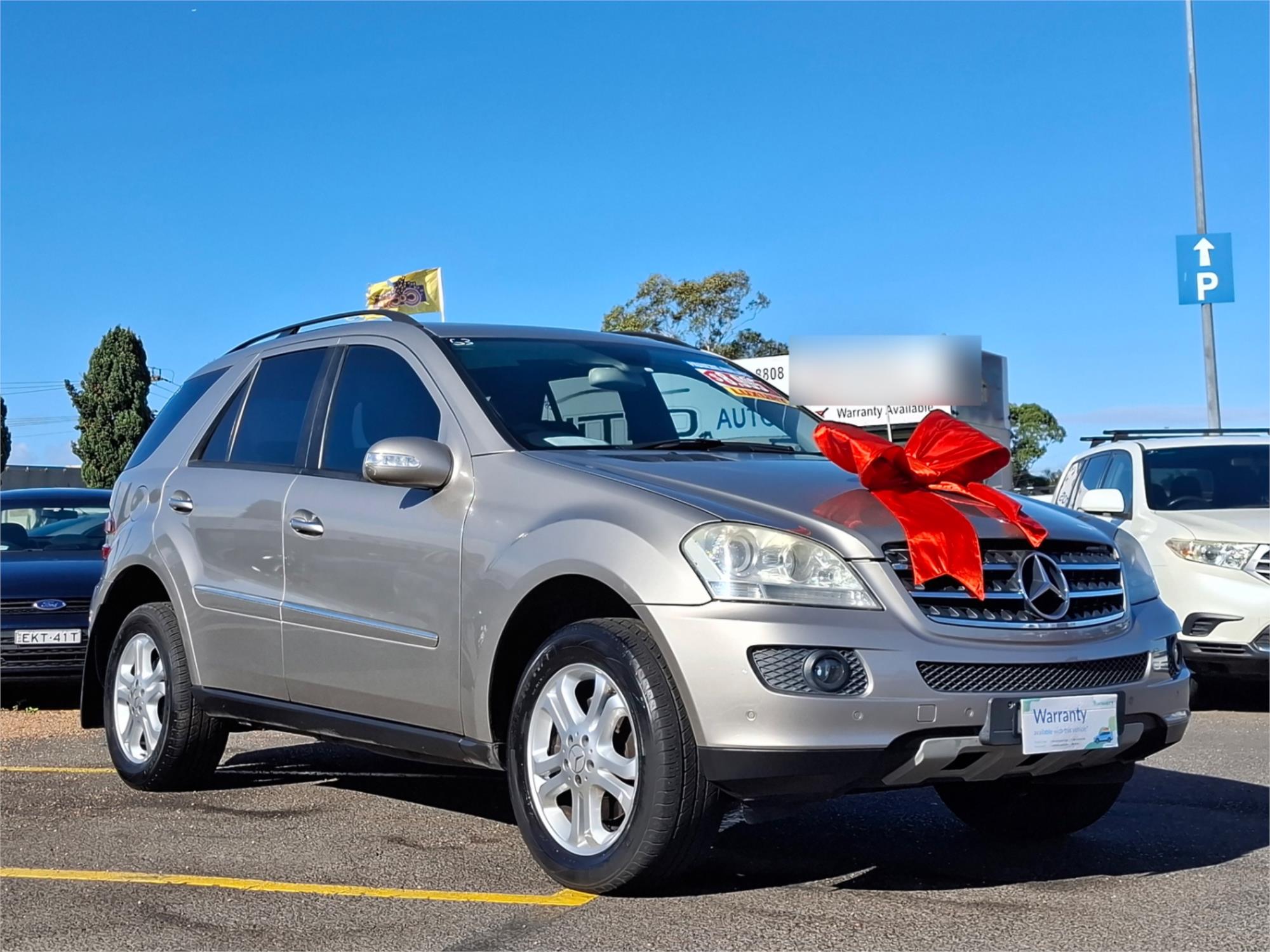 2006 MERCEDES-BENZ ML W164 350 (4x4) 7 SP AUTOMATIC G-TRONIC 4D WAGON