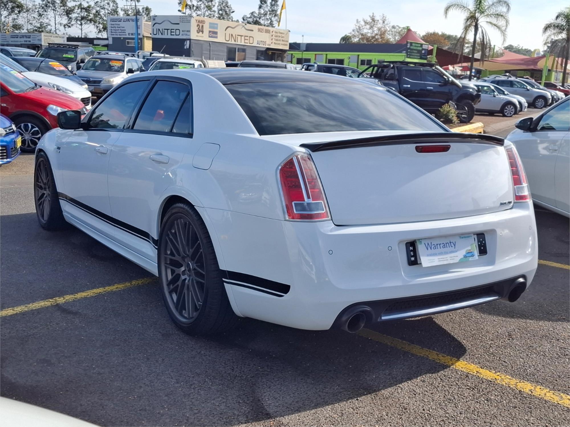 2013 CHRYSLER 300 MY12 SRT8 5 SP AUTOMATIC 4D SEDAN