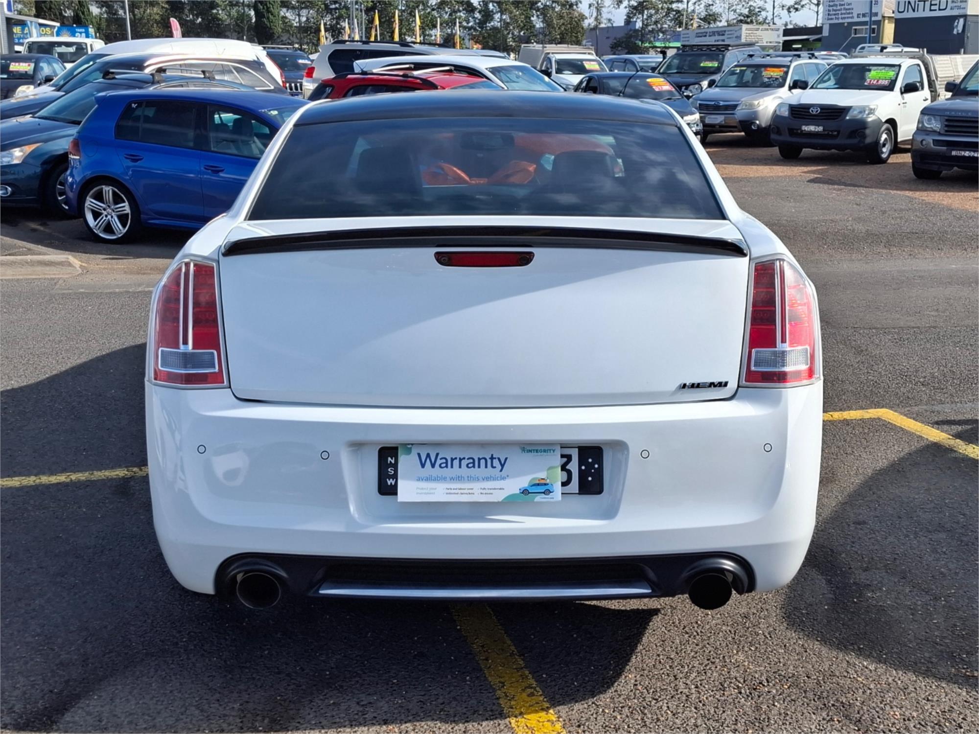2013 CHRYSLER 300 MY12 SRT8 5 SP AUTOMATIC 4D SEDAN