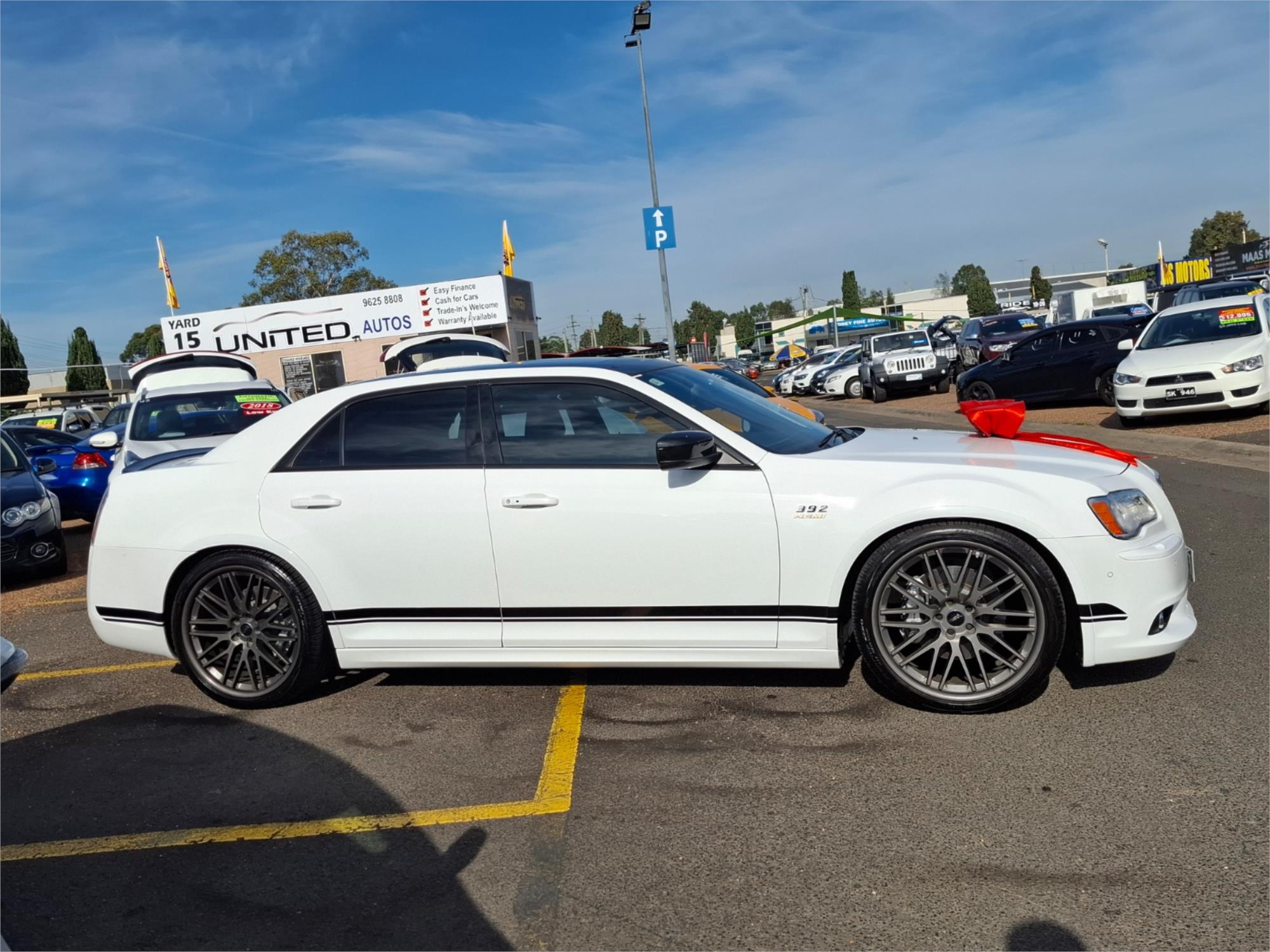 2013 CHRYSLER 300 MY12 SRT8 5 SP AUTOMATIC 4D SEDAN