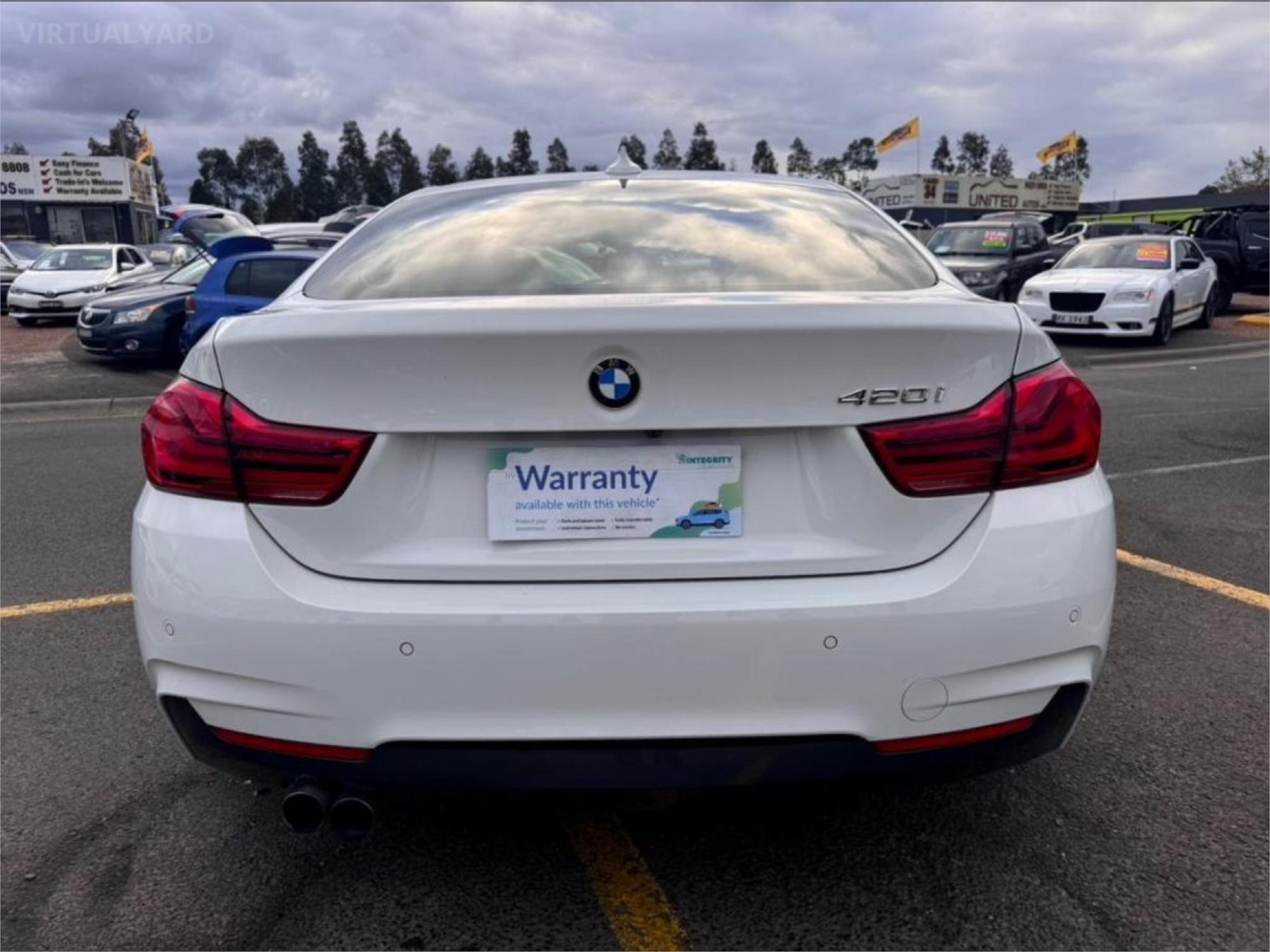 2018 BMW 4 SERIES F36 LCI 420I MANUAL 4D COUPE