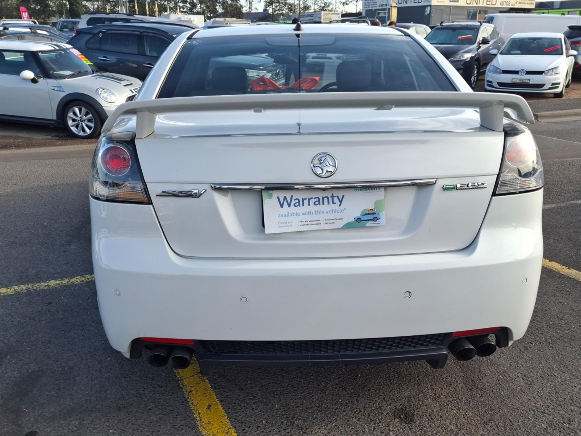 2011 HOLDEN COMMODORE VE II SS-V 6 SP MANUAL 4D SEDAN