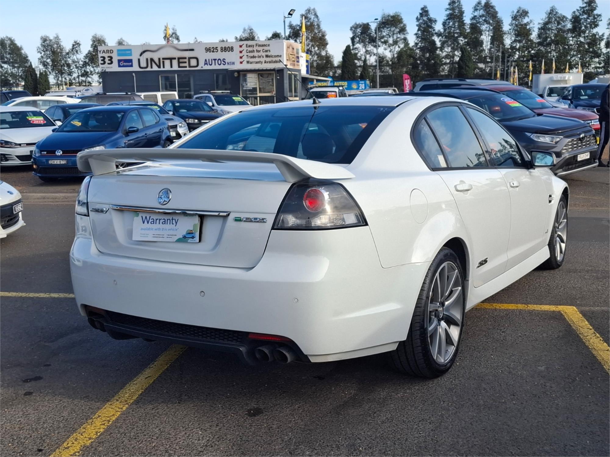 2011 HOLDEN COMMODORE VE II SS-V 6 SP MANUAL 4D SEDAN