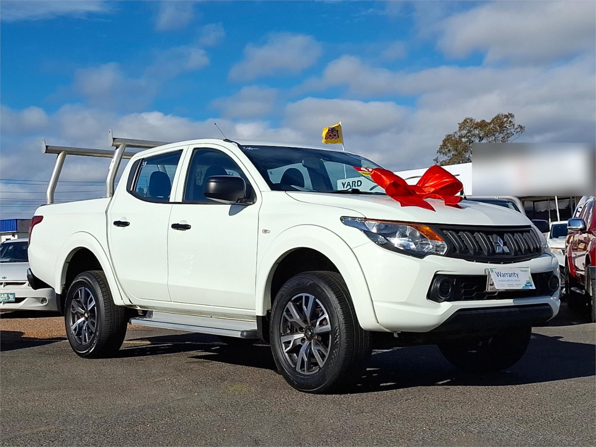 2017 MITSUBISHI TRITON MQ MY17 GLX (4x4) 5 SP AUTOMATIC DUAL CAB UTILITY