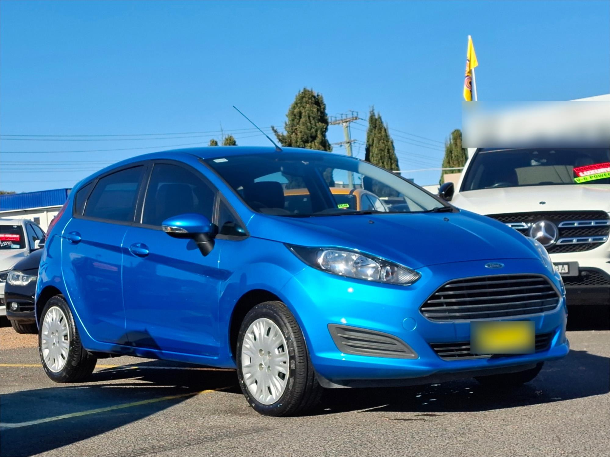 2014 FORD FIESTA WZ AMBIENTE 6 SP AUTOMATIC 5D HATCHBACK