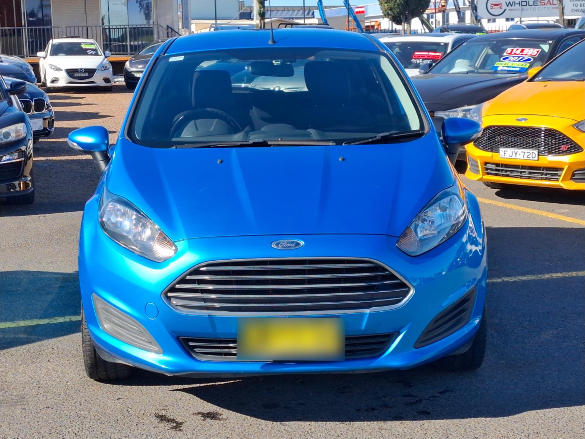 2014 FORD FIESTA WZ AMBIENTE 6 SP AUTOMATIC 5D HATCHBACK