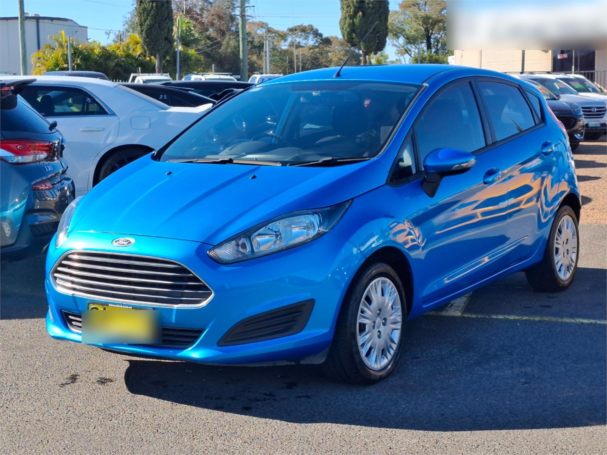 2014 FORD FIESTA WZ AMBIENTE 6 SP AUTOMATIC 5D HATCHBACK
