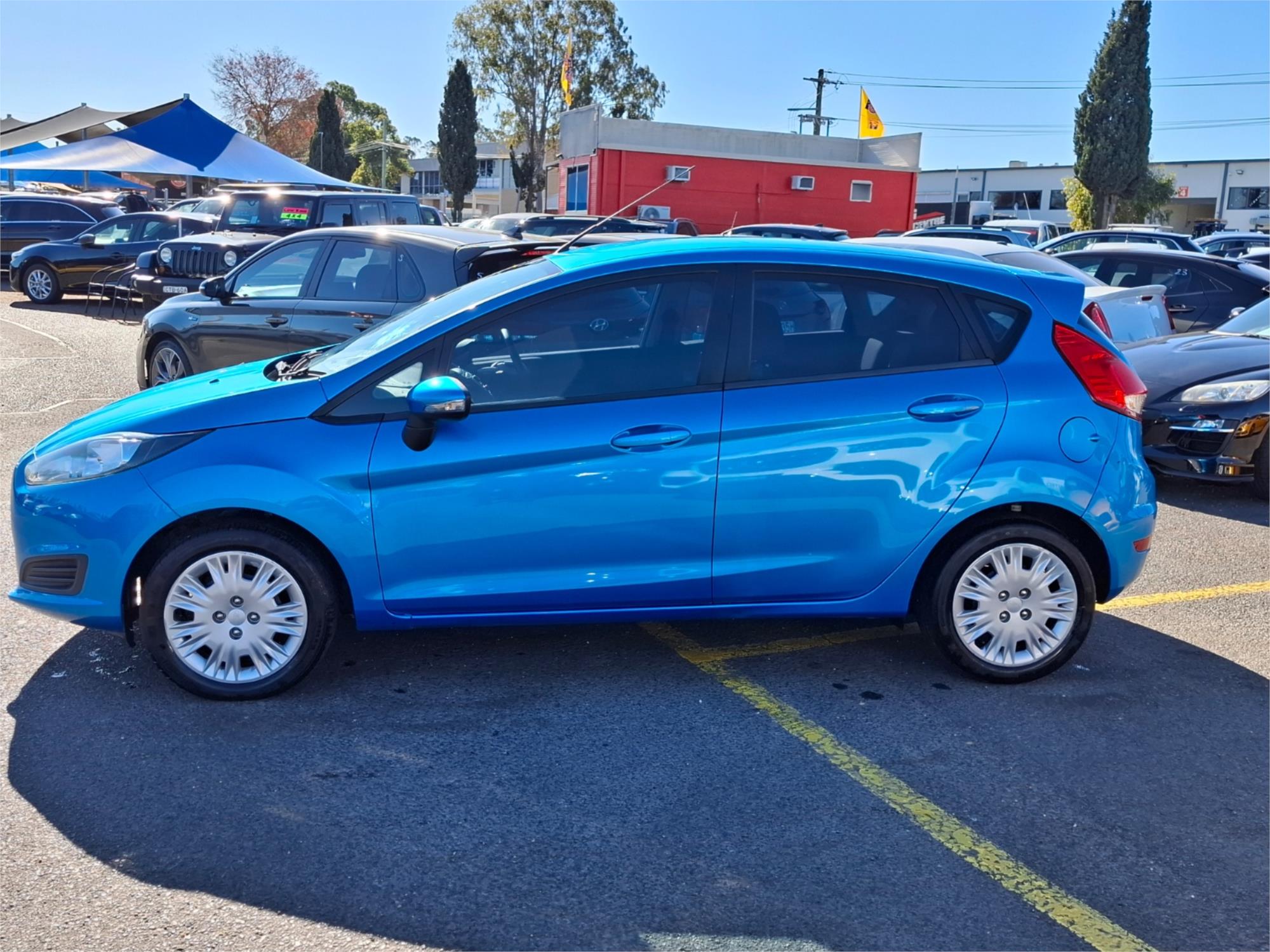 2014 FORD FIESTA WZ AMBIENTE 6 SP AUTOMATIC 5D HATCHBACK