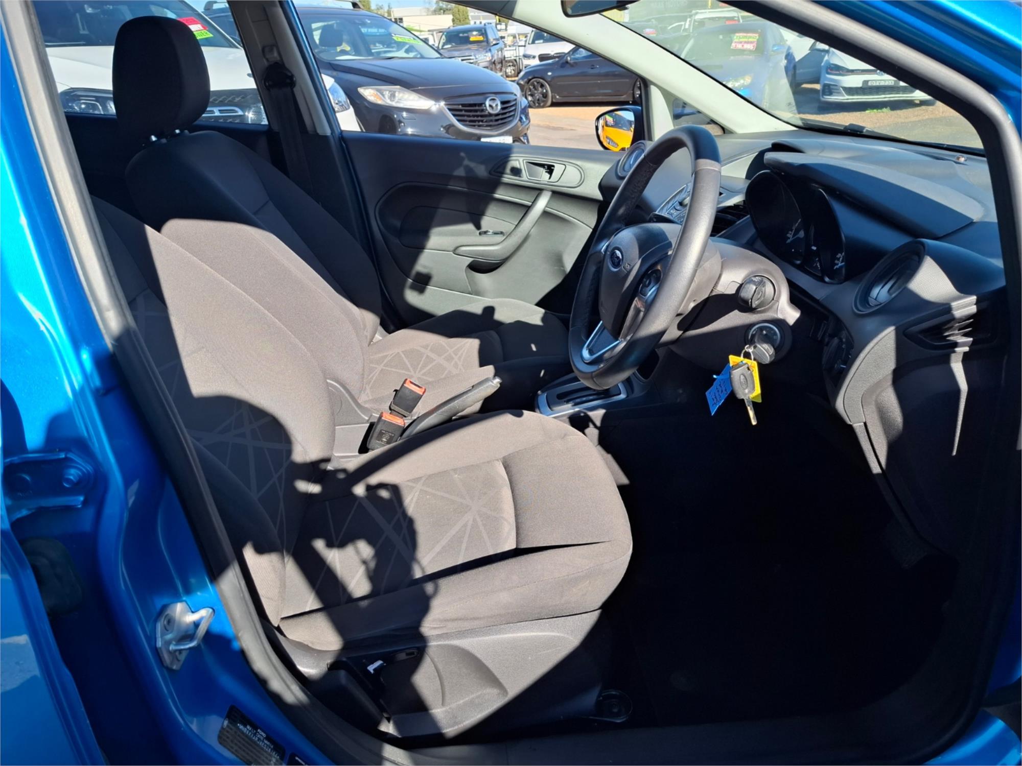 2014 FORD FIESTA WZ AMBIENTE 6 SP AUTOMATIC 5D HATCHBACK