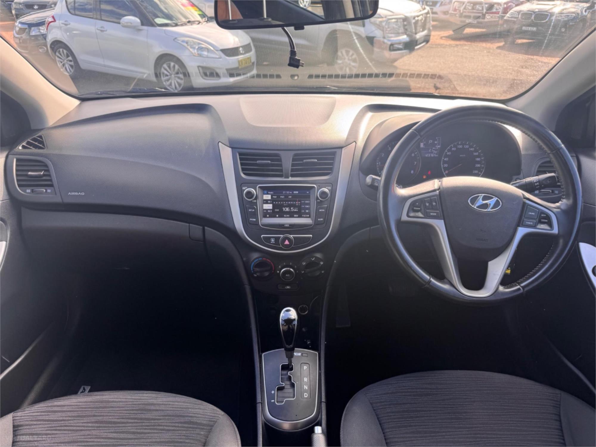 2017 HYUNDAI ACCENT RB5 SPORT 6 SP AUTOMATIC 5D HATCHBACK