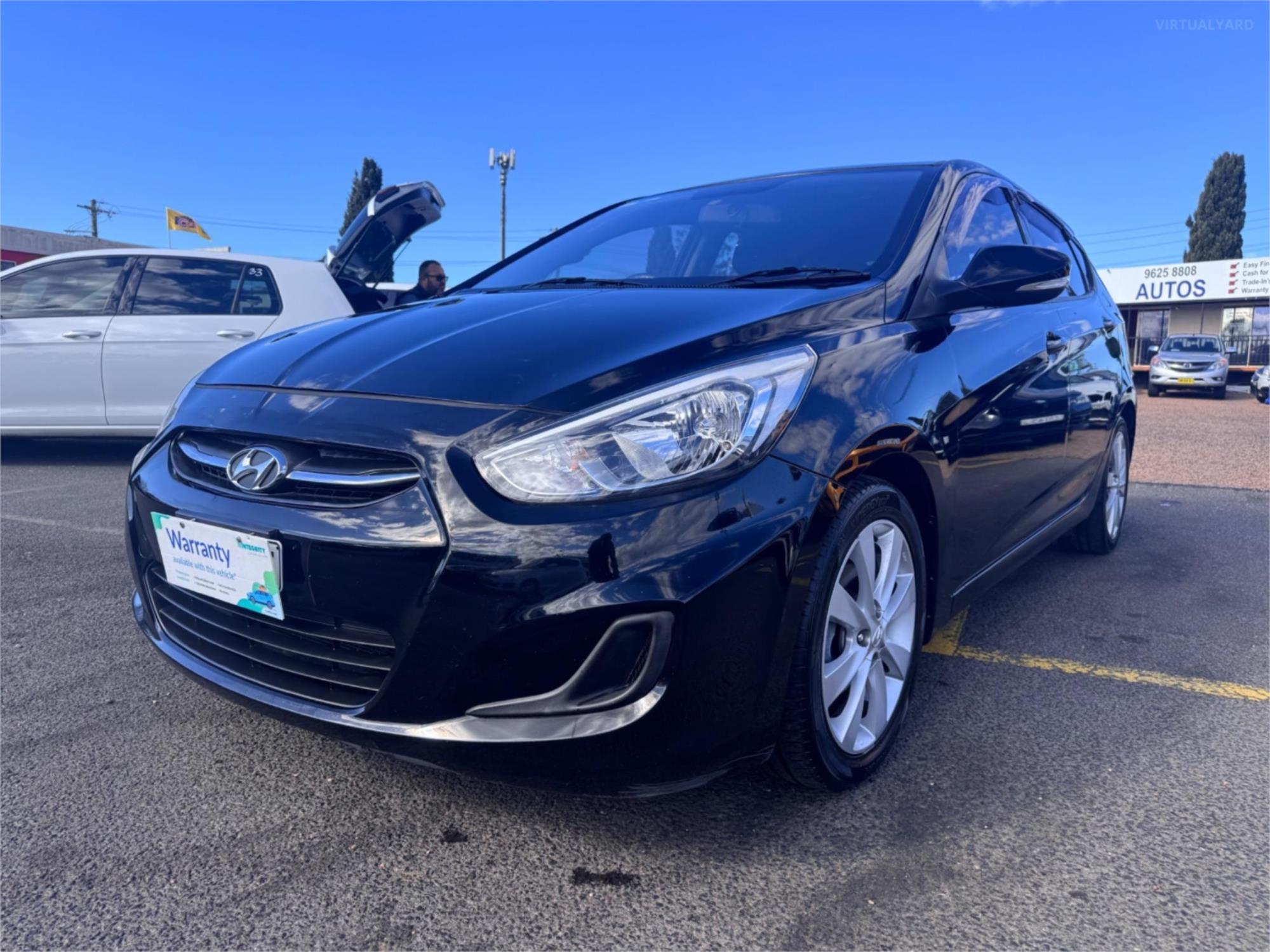 2017 HYUNDAI ACCENT RB5 SPORT 6 SP AUTOMATIC 5D HATCHBACK
