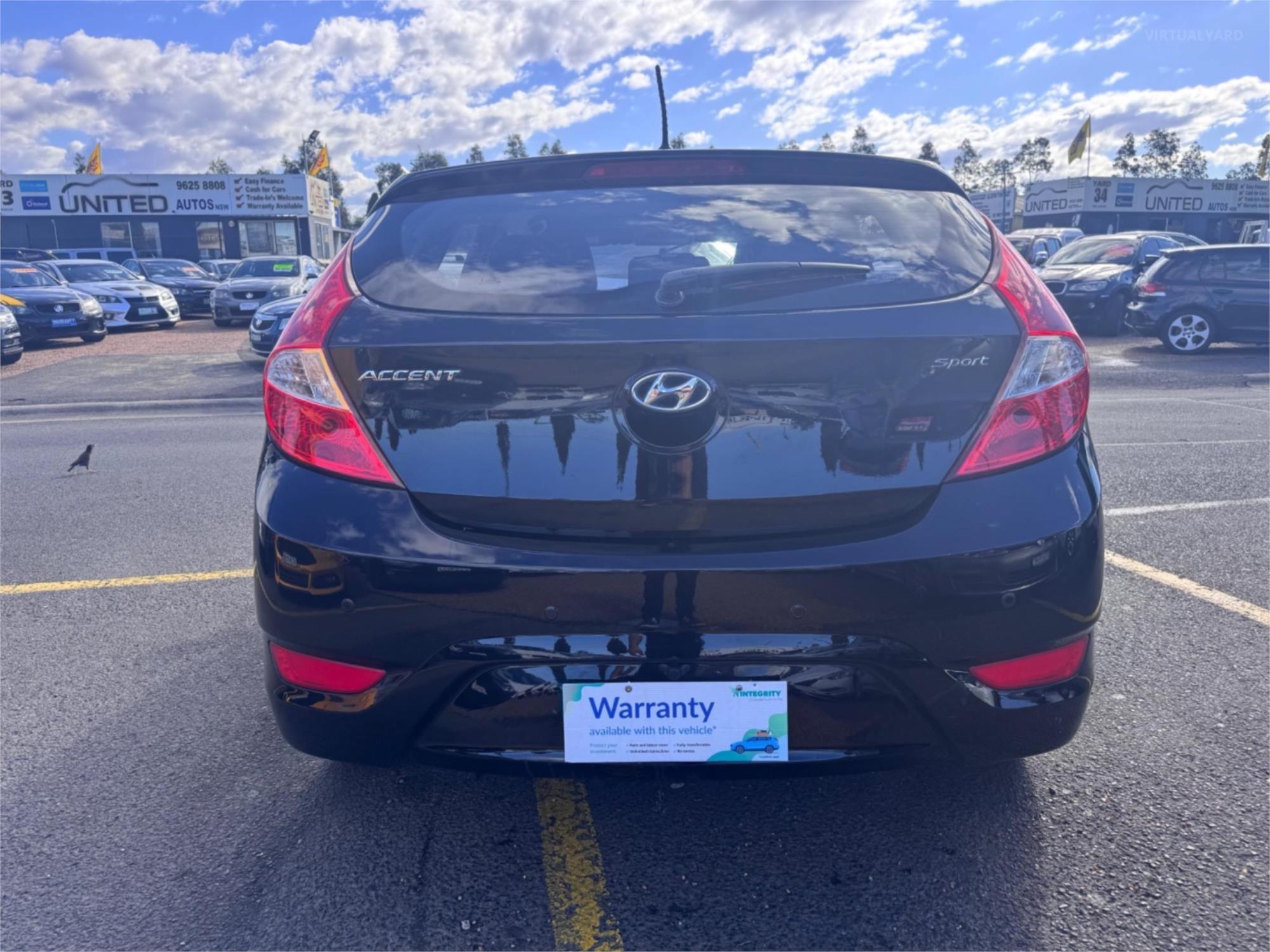2017 HYUNDAI ACCENT RB5 SPORT 6 SP AUTOMATIC 5D HATCHBACK