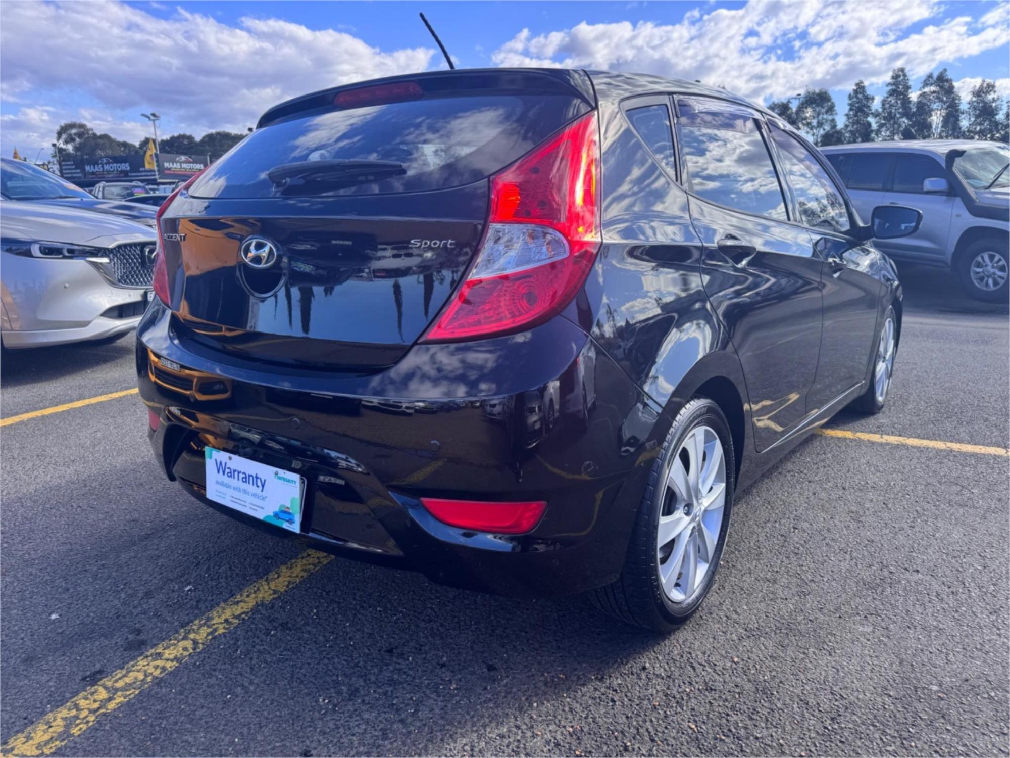 2017 HYUNDAI ACCENT RB5 SPORT 6 SP AUTOMATIC 5D HATCHBACK