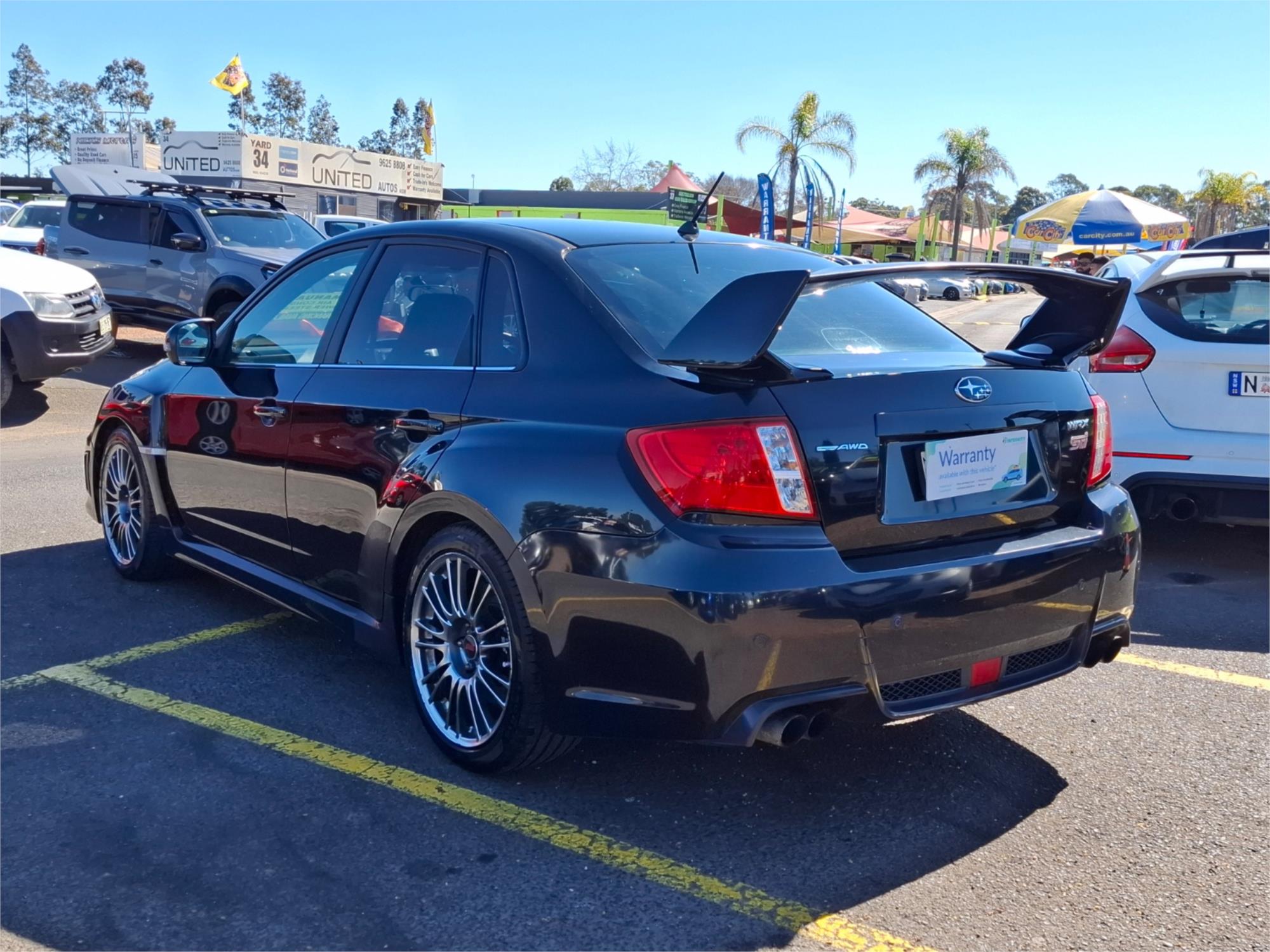 2012 SUBARU WRX MY13 STi (AWD) 6 SP MANUAL 4D SEDAN