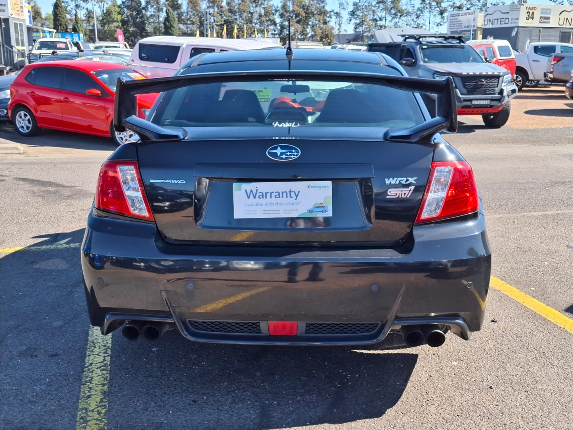2012 SUBARU WRX MY13 STi (AWD) 6 SP MANUAL 4D SEDAN