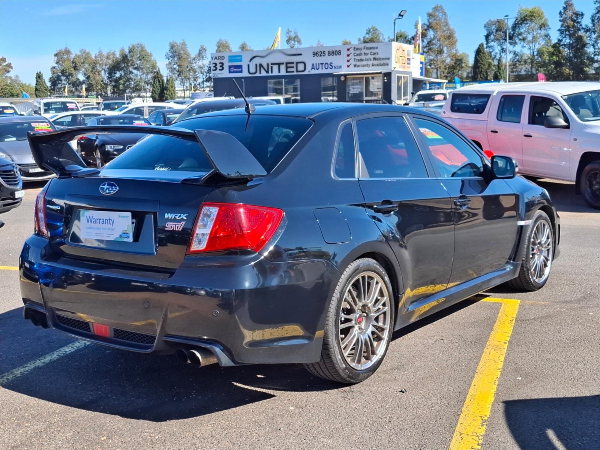 2012 SUBARU WRX MY13 STi (AWD) 6 SP MANUAL 4D SEDAN