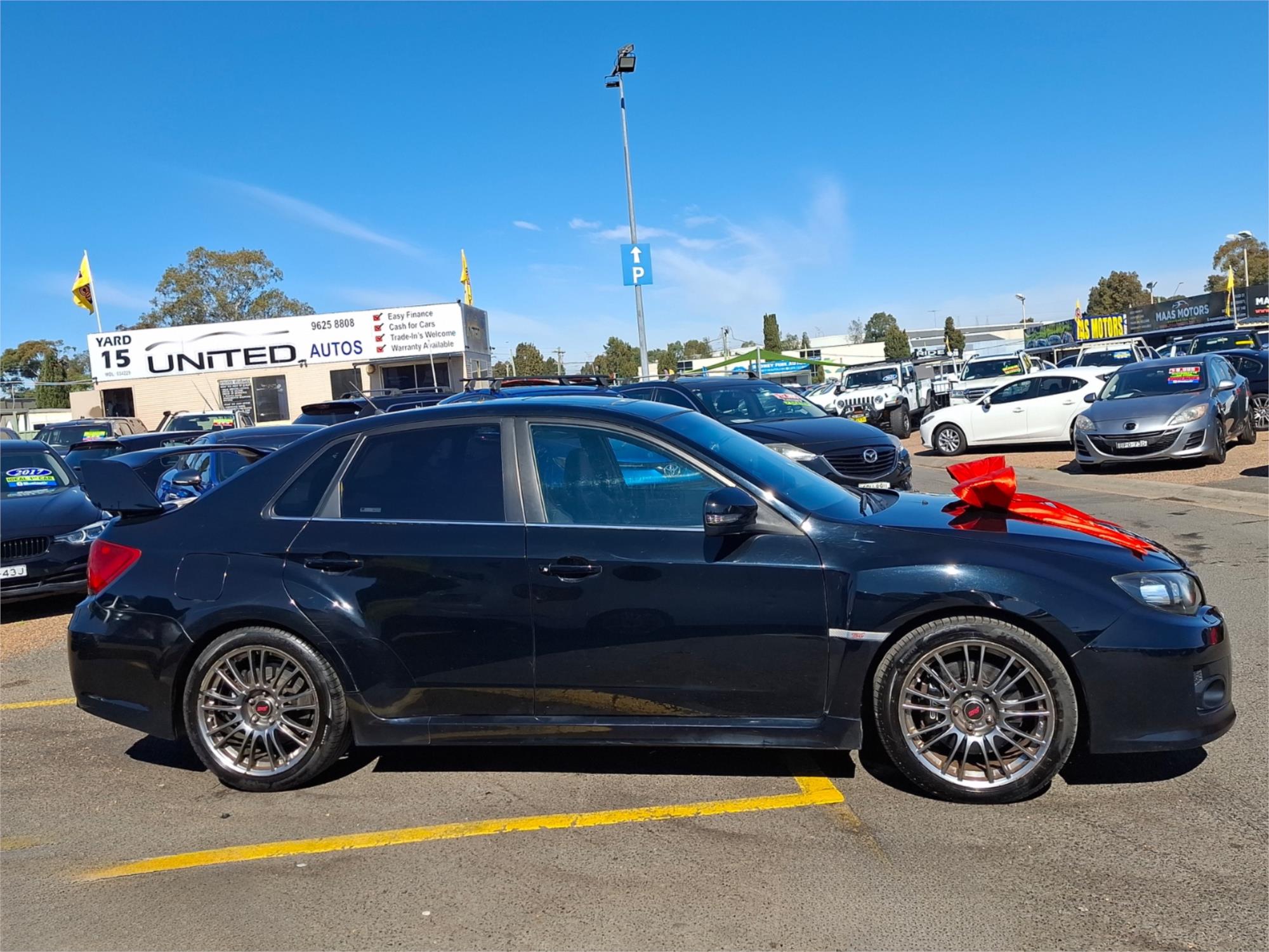 2012 SUBARU WRX MY13 STi (AWD) 6 SP MANUAL 4D SEDAN