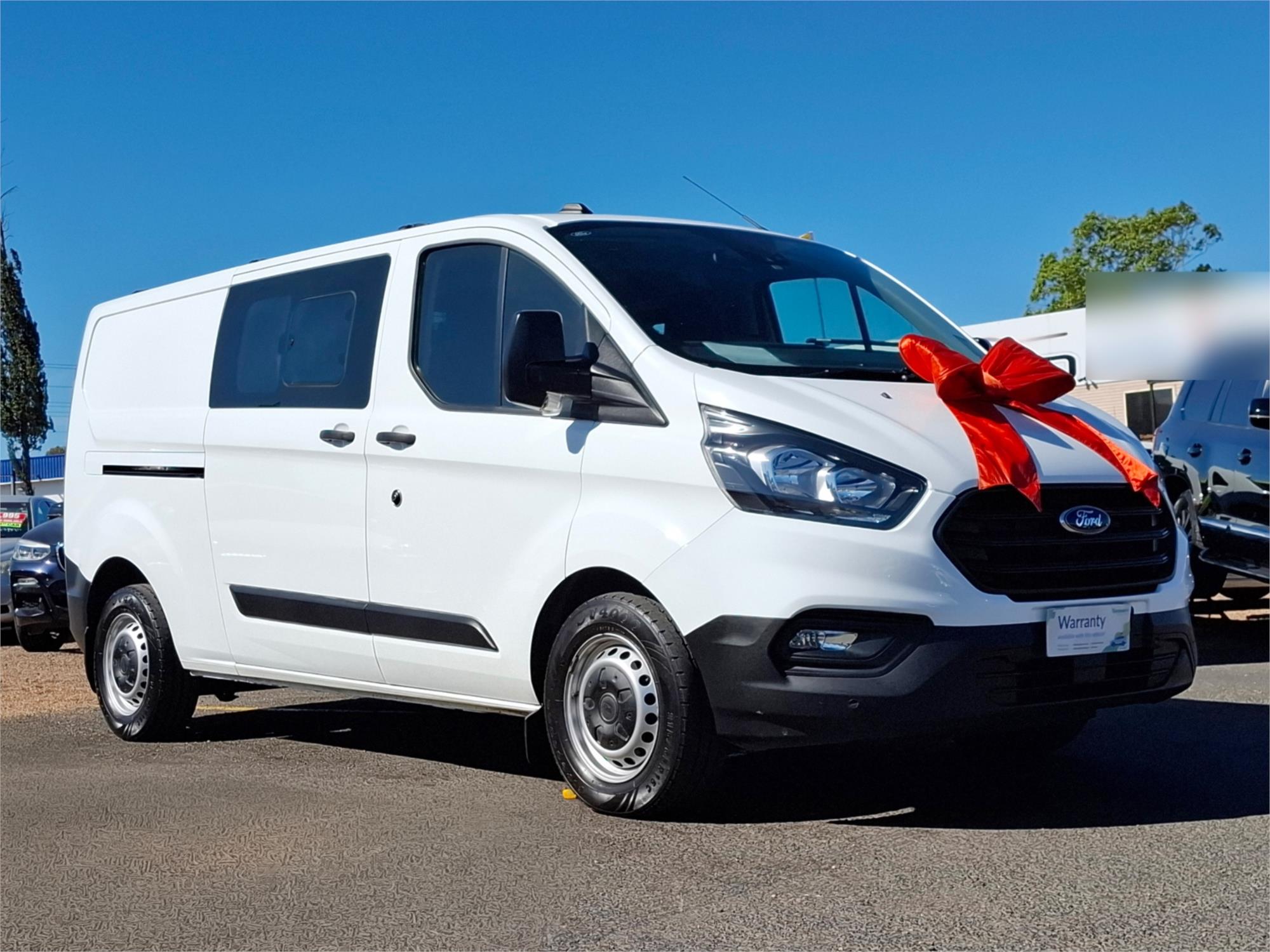 2021 FORD TRANSIT CUSTOM VN MY21.75 340L LOW ROOF LWB 6ST 5DR AUTOMATIC DUAL CAB VAN