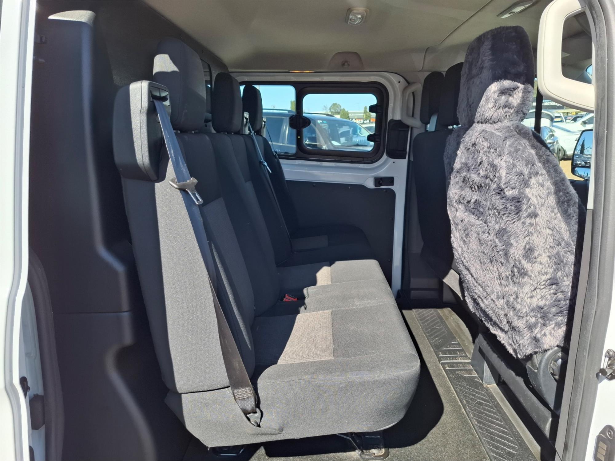 2021 FORD TRANSIT CUSTOM VN MY21.75 340L LOW ROOF LWB 6ST 5DR AUTOMATIC DUAL CAB VAN