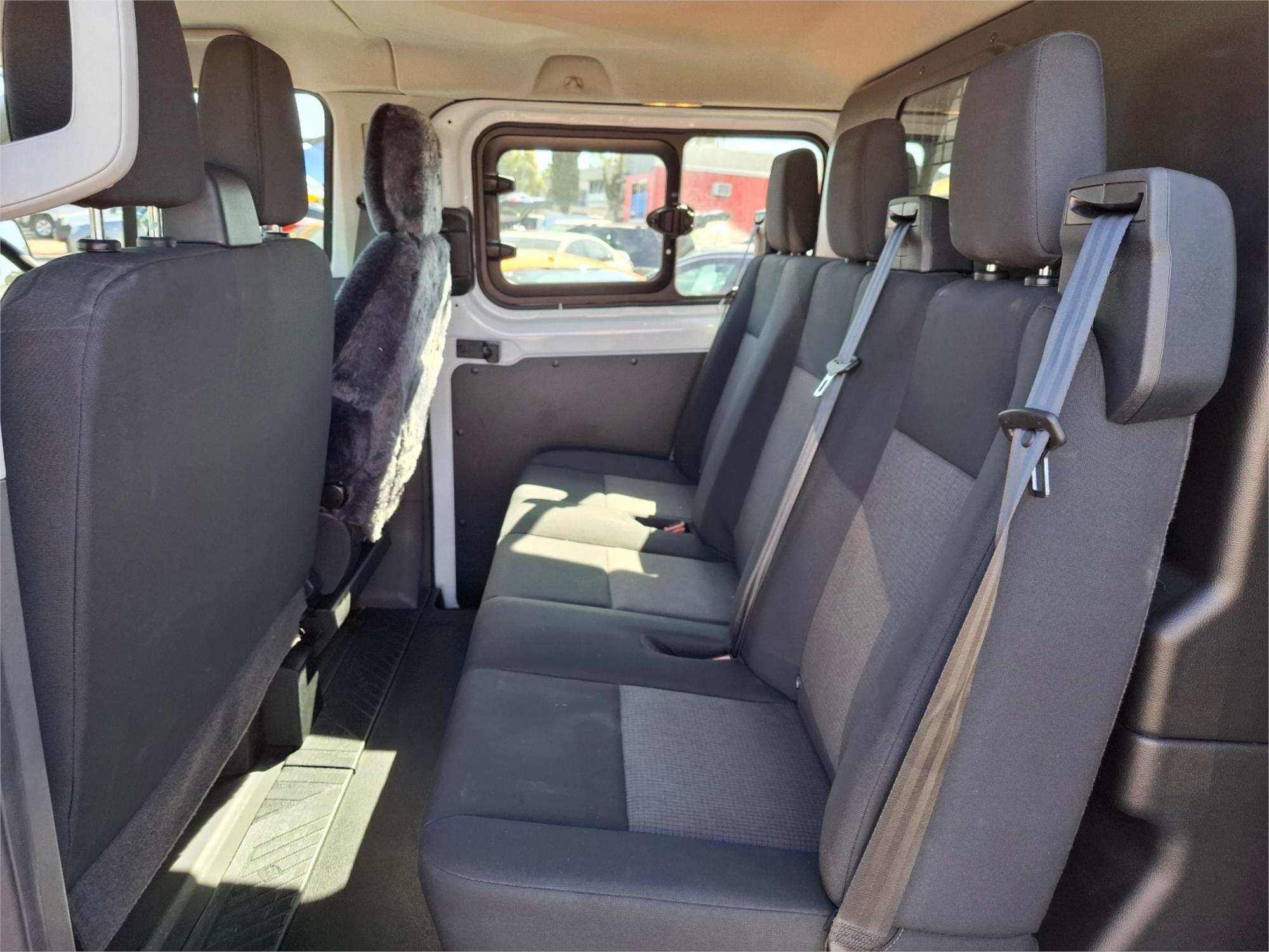 2021 FORD TRANSIT CUSTOM VN MY21.75 340L LOW ROOF LWB 6ST 5DR AUTOMATIC DUAL CAB VAN