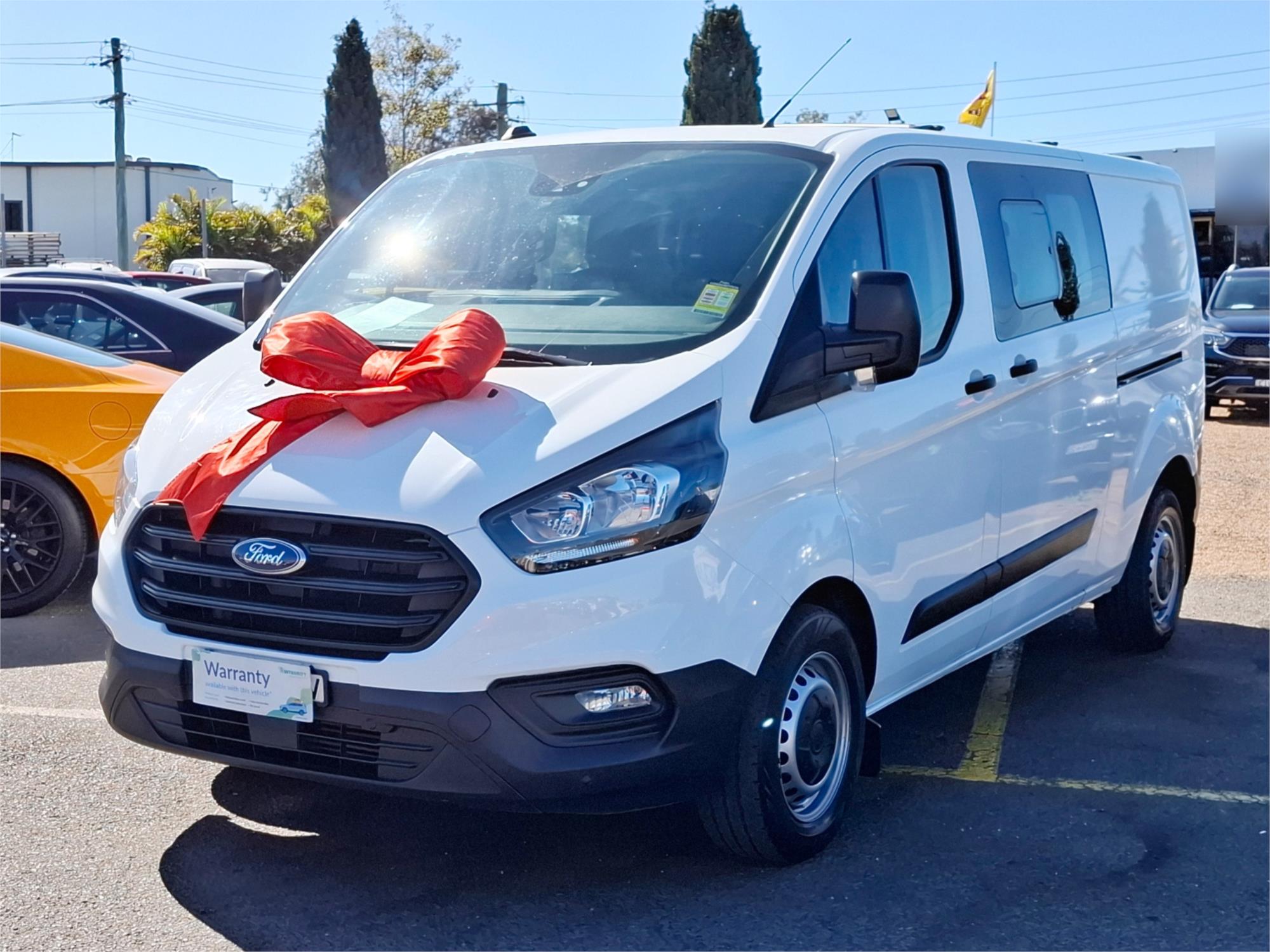 2021 FORD TRANSIT CUSTOM VN MY21.75 340L LOW ROOF LWB 6ST 5DR AUTOMATIC DUAL CAB VAN