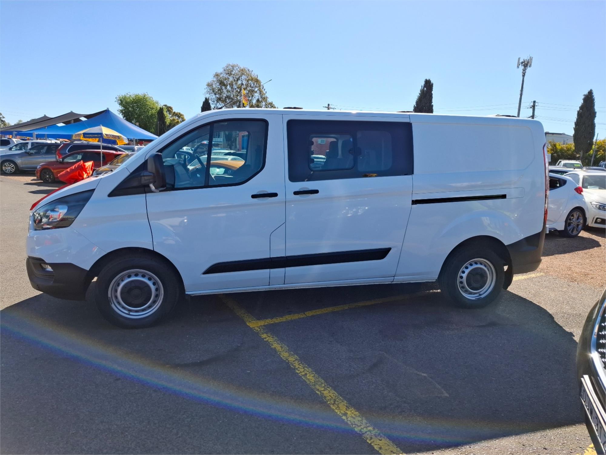 2021 FORD TRANSIT CUSTOM VN MY21.75 340L LOW ROOF LWB 6ST 5DR AUTOMATIC DUAL CAB VAN