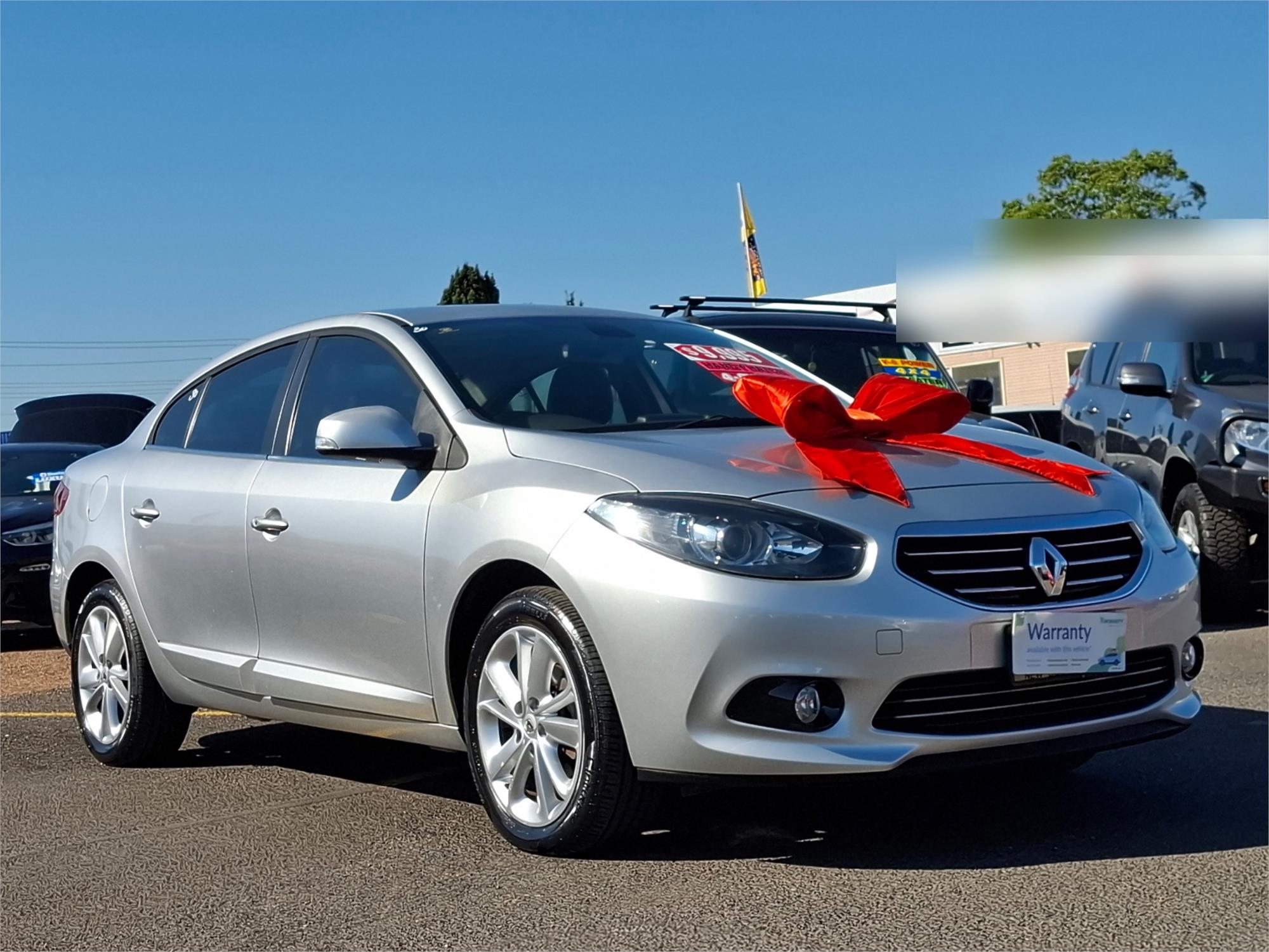 2014 RENAULT FLUENCE X38 MY13 DYNAMIQUE CONTINUOUS VARIABLE 4D SEDAN