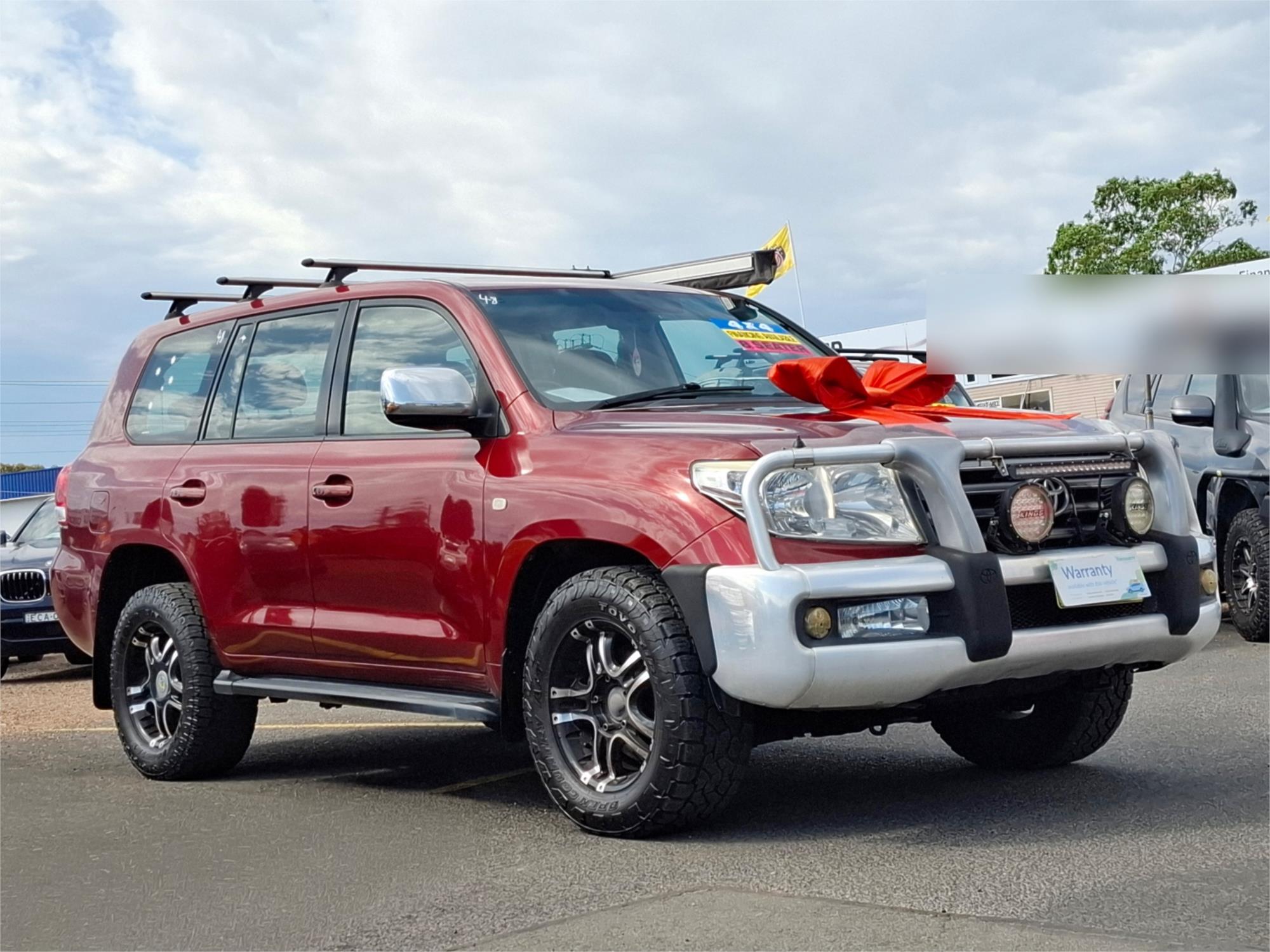 2008 TOYOTA LANDCRUISER UZJ200R VX (4x4) 5 SP AUTOMATIC 4D WAGON