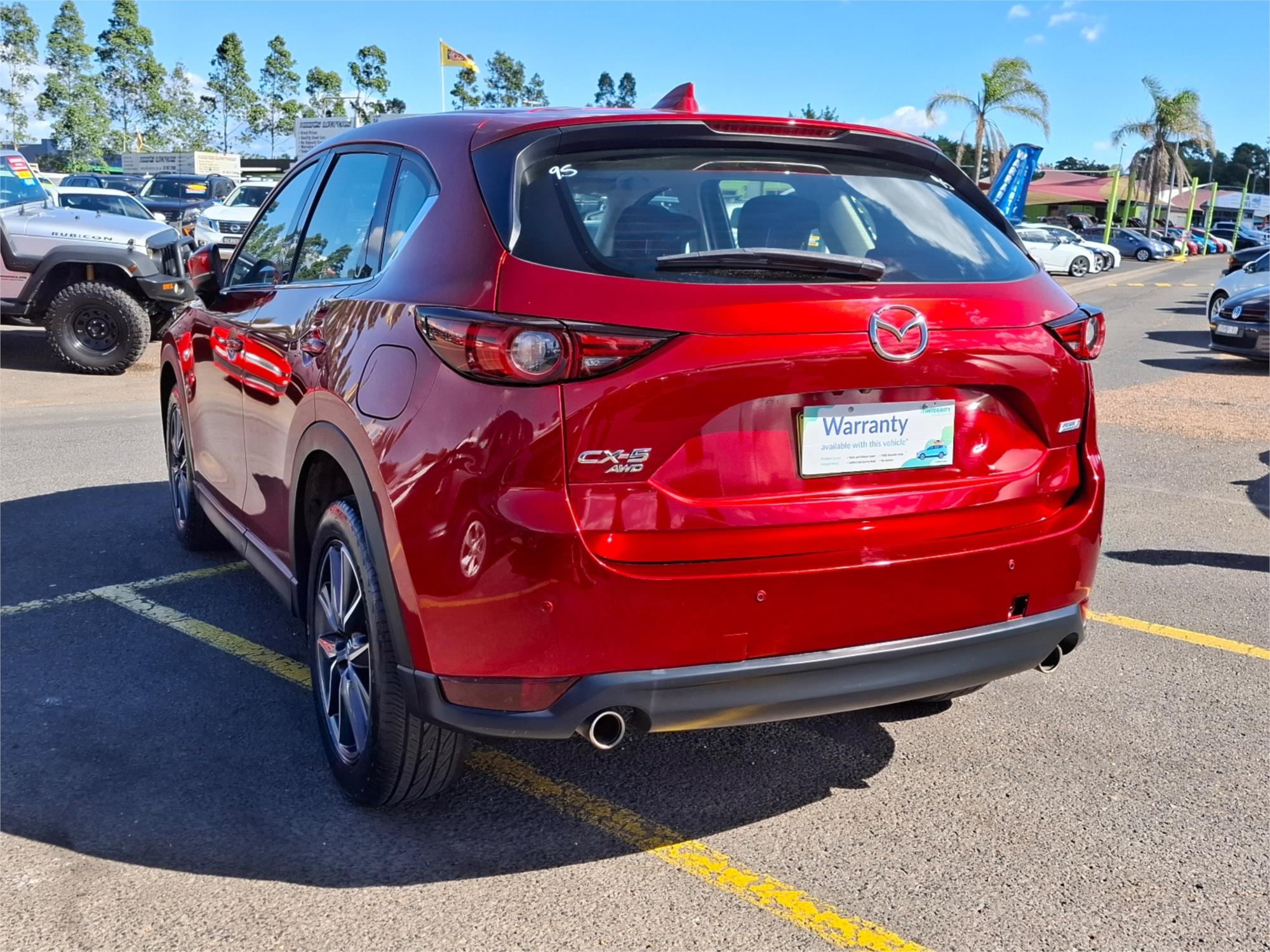2018 MAZDA CX-5 MY17.5 (KF SERIES 2) AKERA (4x4) 6 SP AUTOMATIC 4D WAGON