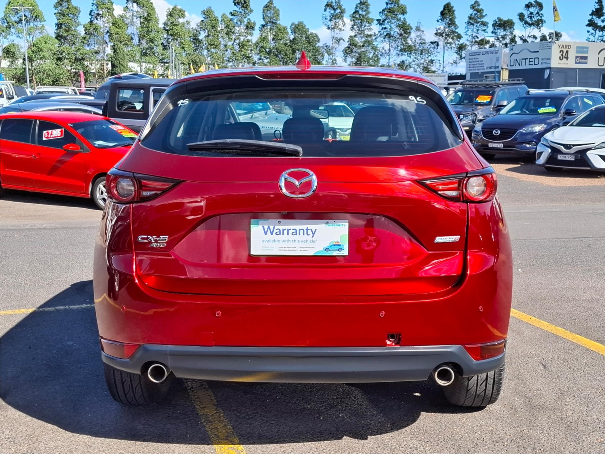 2018 MAZDA CX-5 MY17.5 (KF SERIES 2) AKERA (4x4) 6 SP AUTOMATIC 4D WAGON