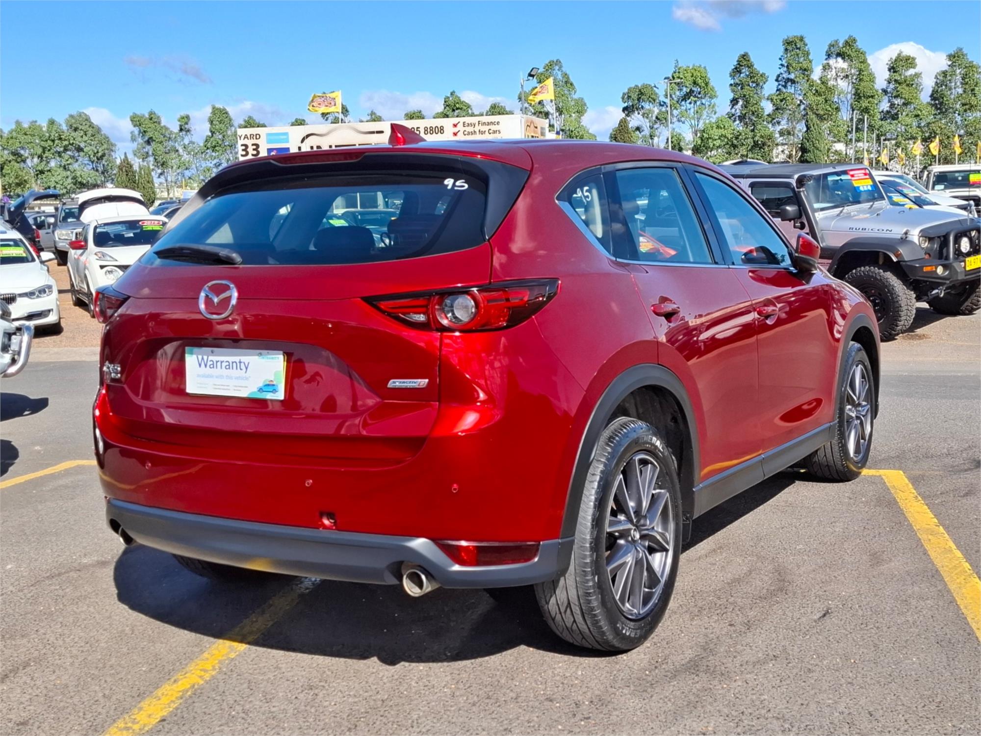 2018 MAZDA CX-5 MY17.5 (KF SERIES 2) AKERA (4x4) 6 SP AUTOMATIC 4D WAGON