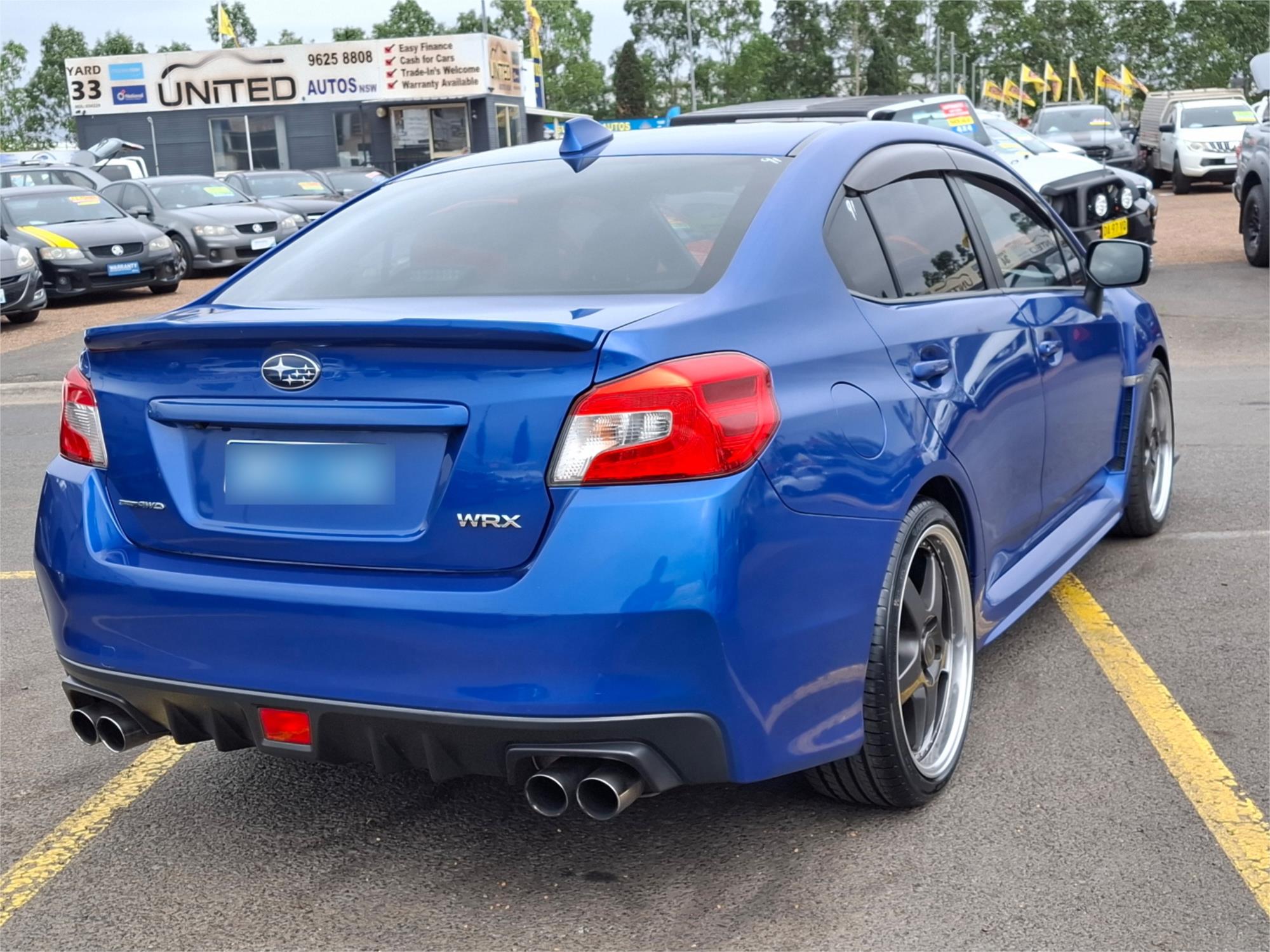 2019 SUBARU WRX MY19 (AWD) 6 SP MANUAL 4D SEDAN