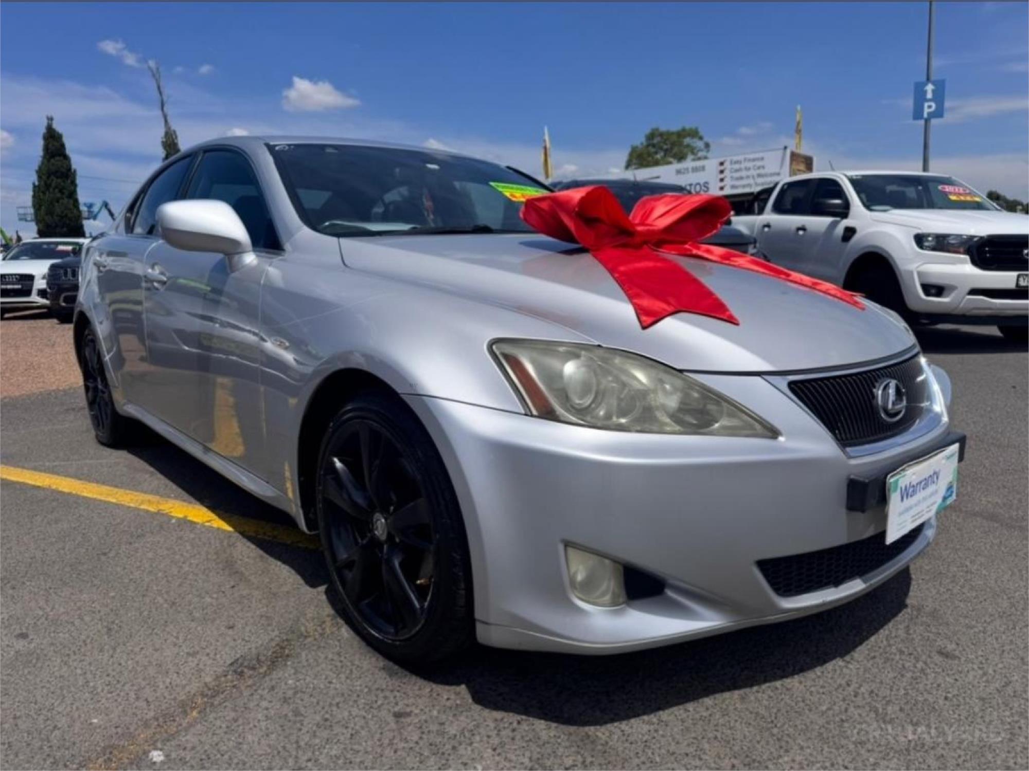 2007 LEXUS IS250 GSE20R SPORTS LUXURY 6 SP AUTO SEQUENTIAL 4D SEDAN