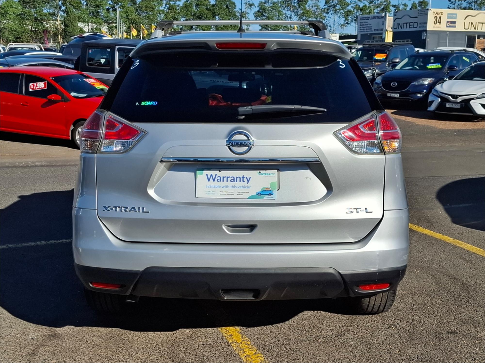 2016 NISSAN X-TRAIL T32 ST-L (FWD) CONTINUOUS VARIABLE 4D WAGON