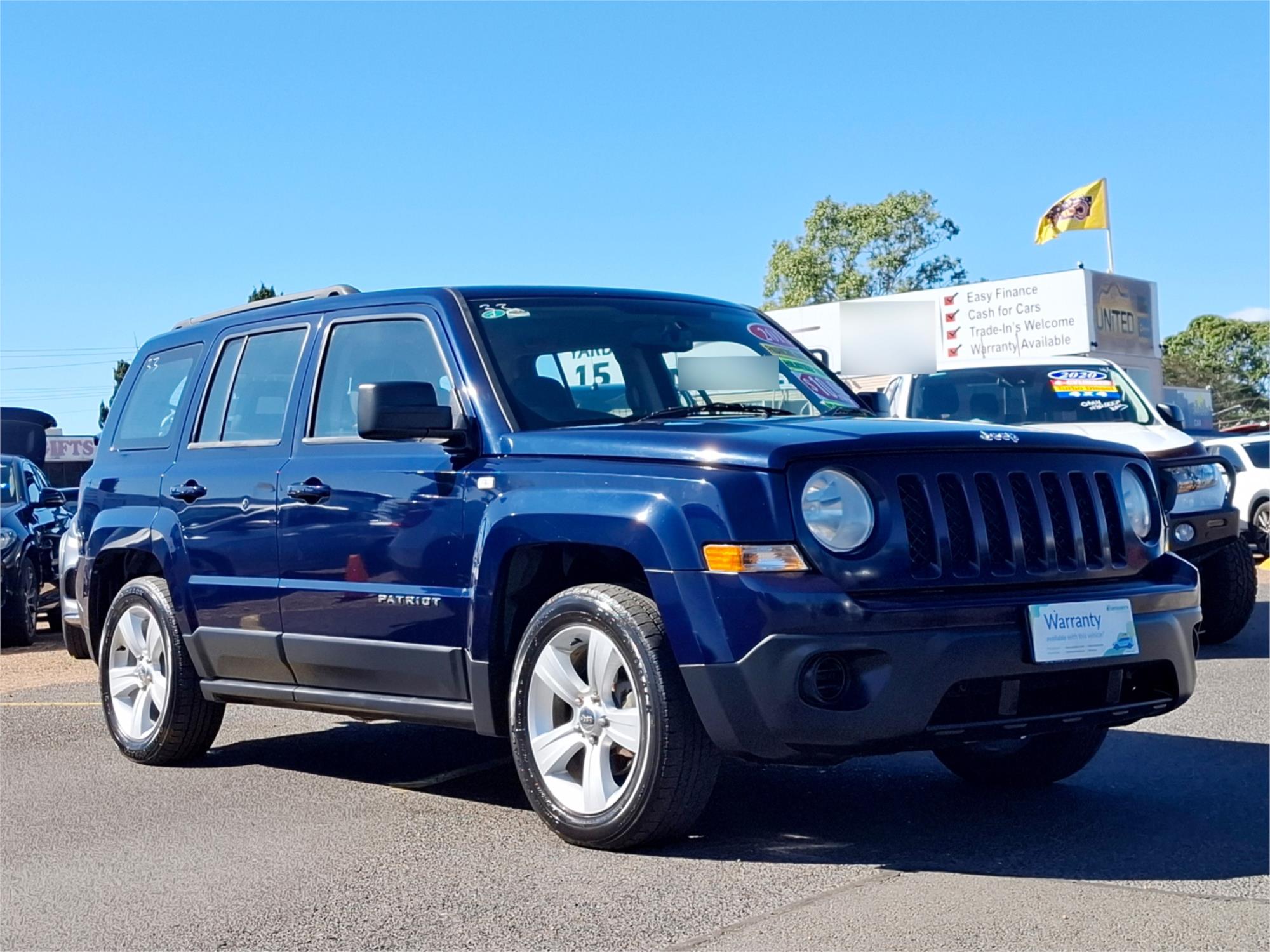 2013 JEEP PATRIOT MK MY12 SPORT (4x2) CVT AUTO 6 SP SEQUENTIAL 4D WAGON