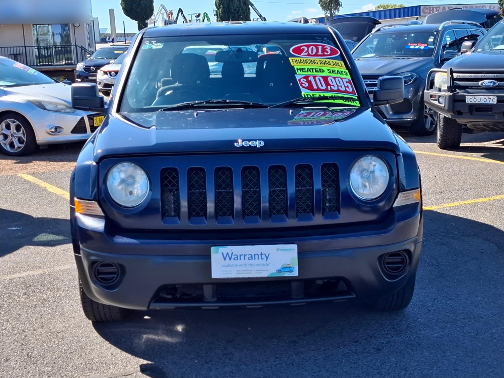 2013 JEEP PATRIOT MK MY12 SPORT (4x2) CVT AUTO 6 SP SEQUENTIAL 4D WAGON