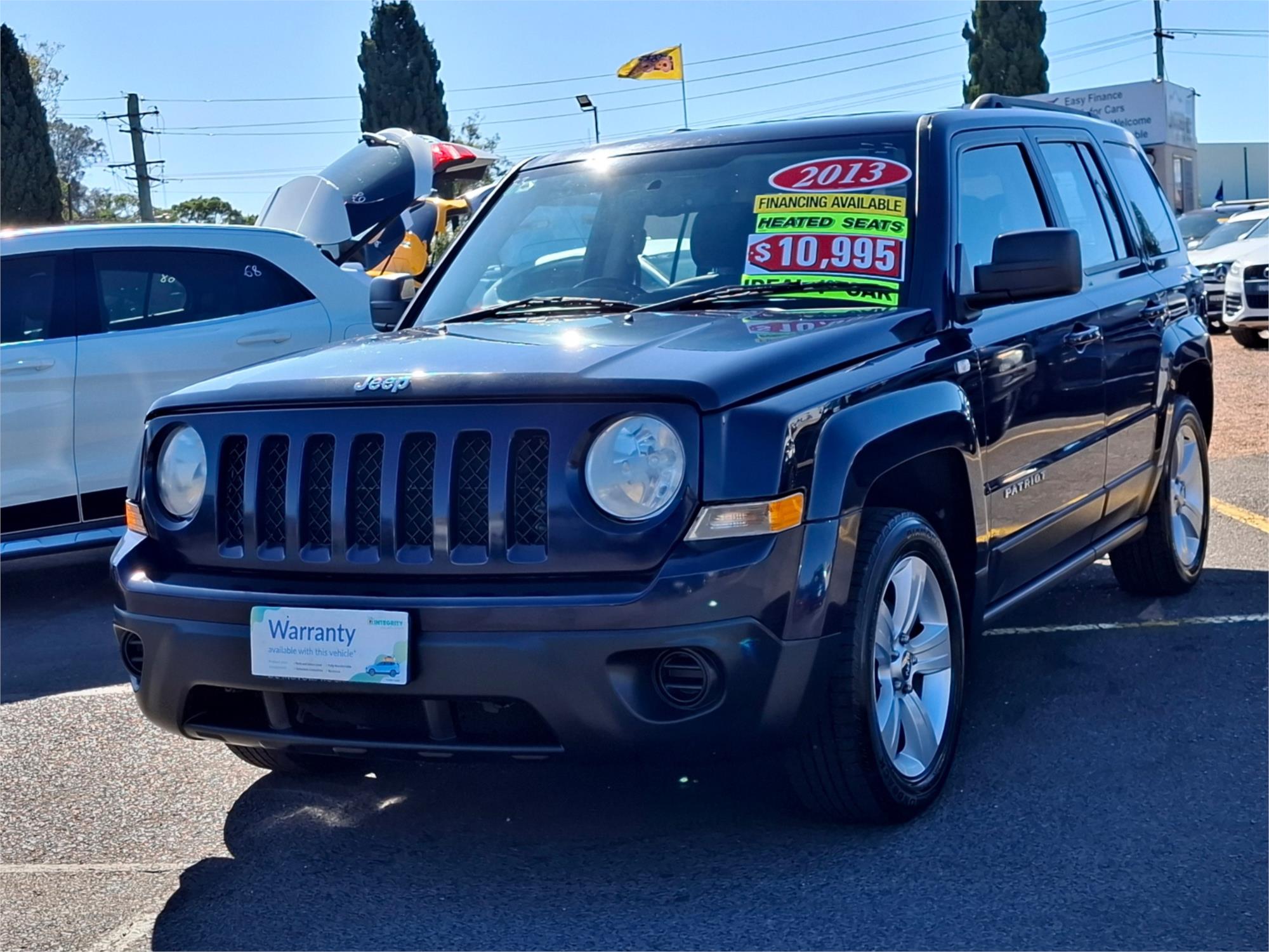 2013 JEEP PATRIOT MK MY12 SPORT (4x2) CVT AUTO 6 SP SEQUENTIAL 4D WAGON