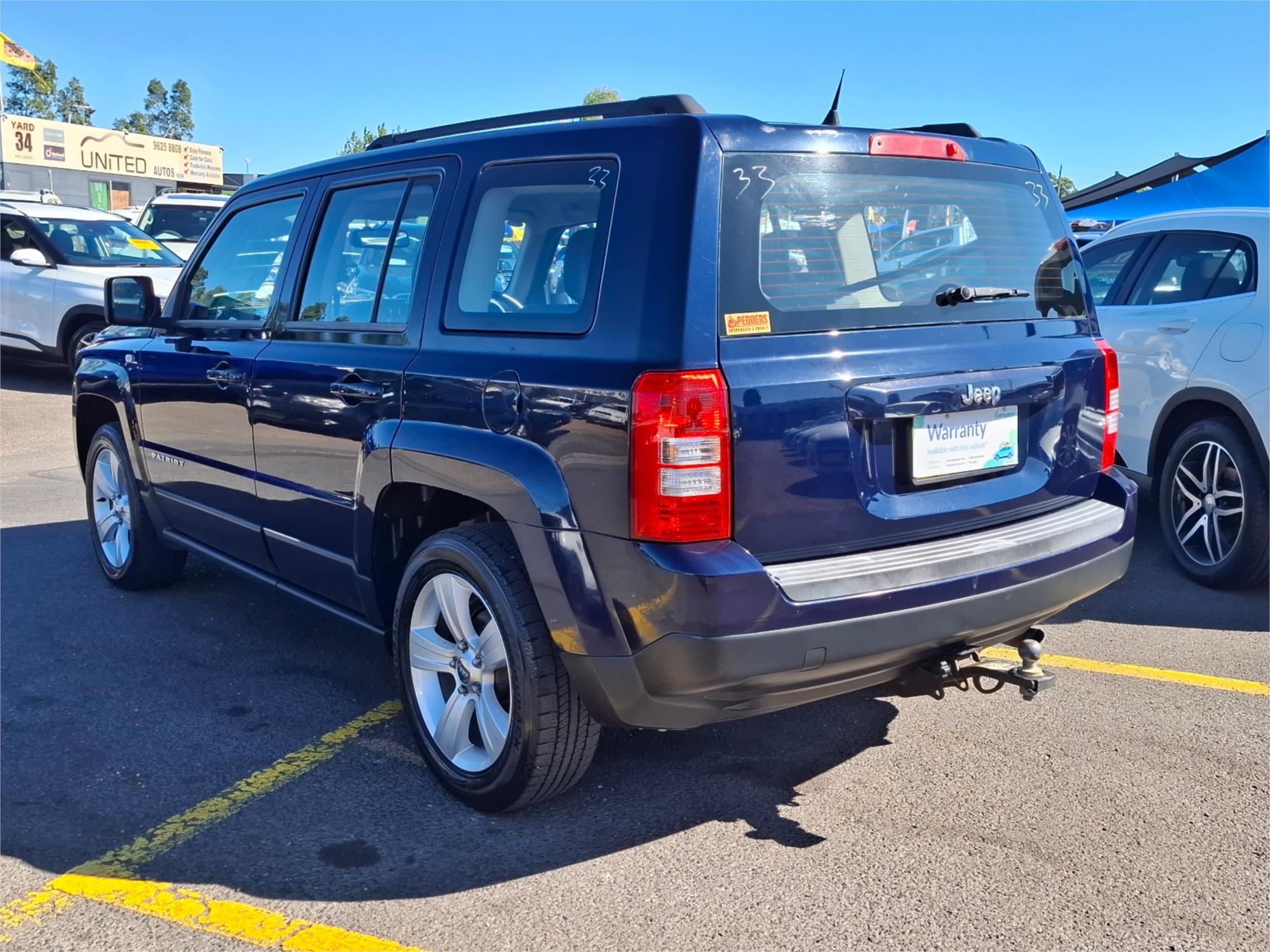 2013 JEEP PATRIOT MK MY12 SPORT (4x2) CVT AUTO 6 SP SEQUENTIAL 4D WAGON