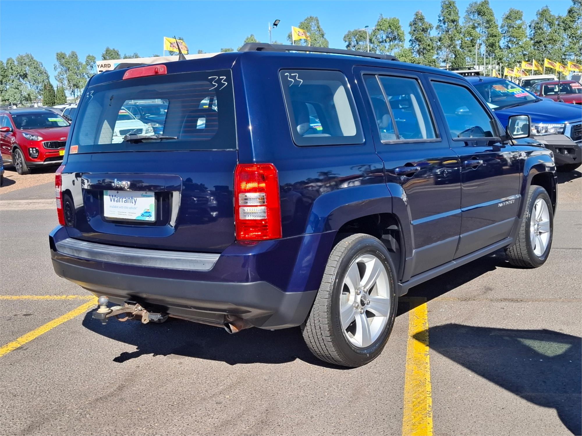 2013 JEEP PATRIOT MK MY12 SPORT (4x2) CVT AUTO 6 SP SEQUENTIAL 4D WAGON
