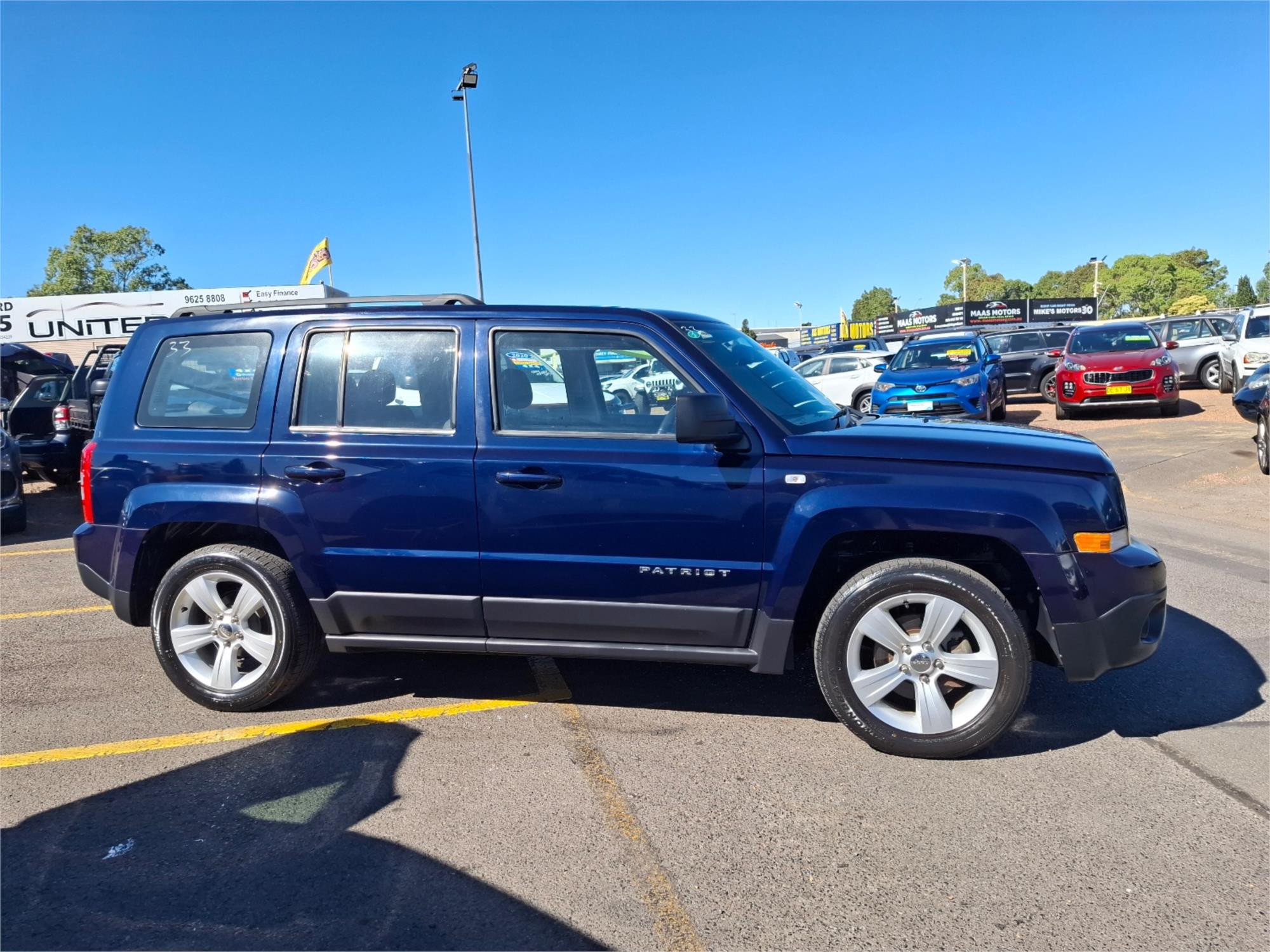 2013 JEEP PATRIOT MK MY12 SPORT (4x2) CVT AUTO 6 SP SEQUENTIAL 4D WAGON