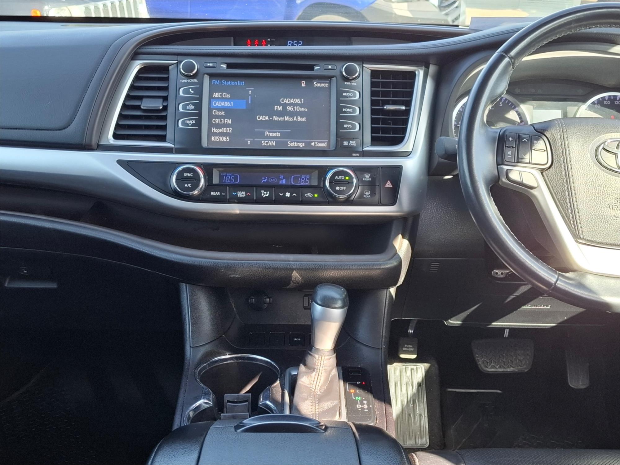2018 TOYOTA KLUGER GSU50R MY17 GXL (4x2) 8 SP AUTOMATIC 4D WAGON