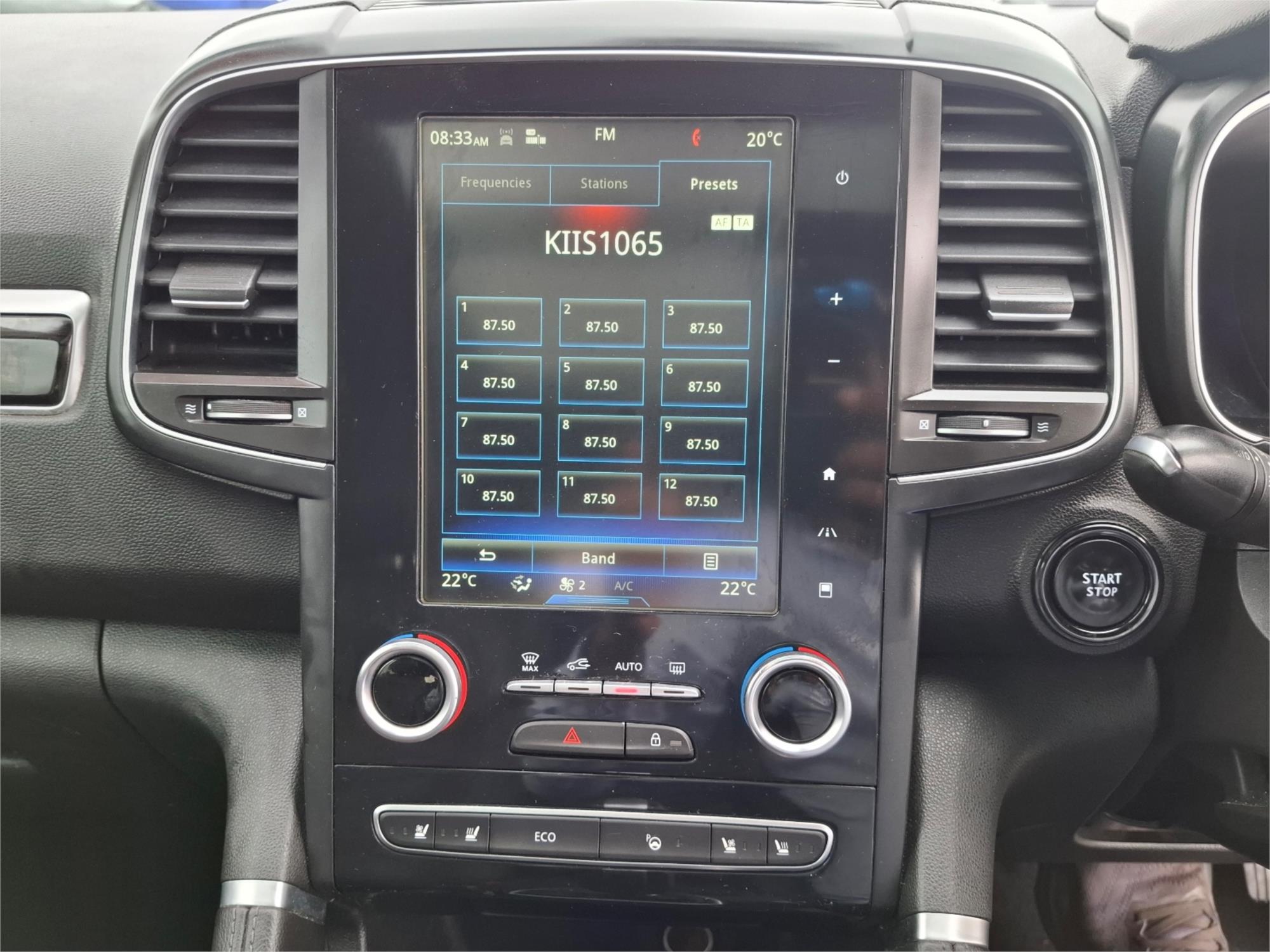 2016 RENAULT KOLEOS XZG INTENS X-TRONIC (4x4) CONTINUOUS VARIABLE 4D WAGON