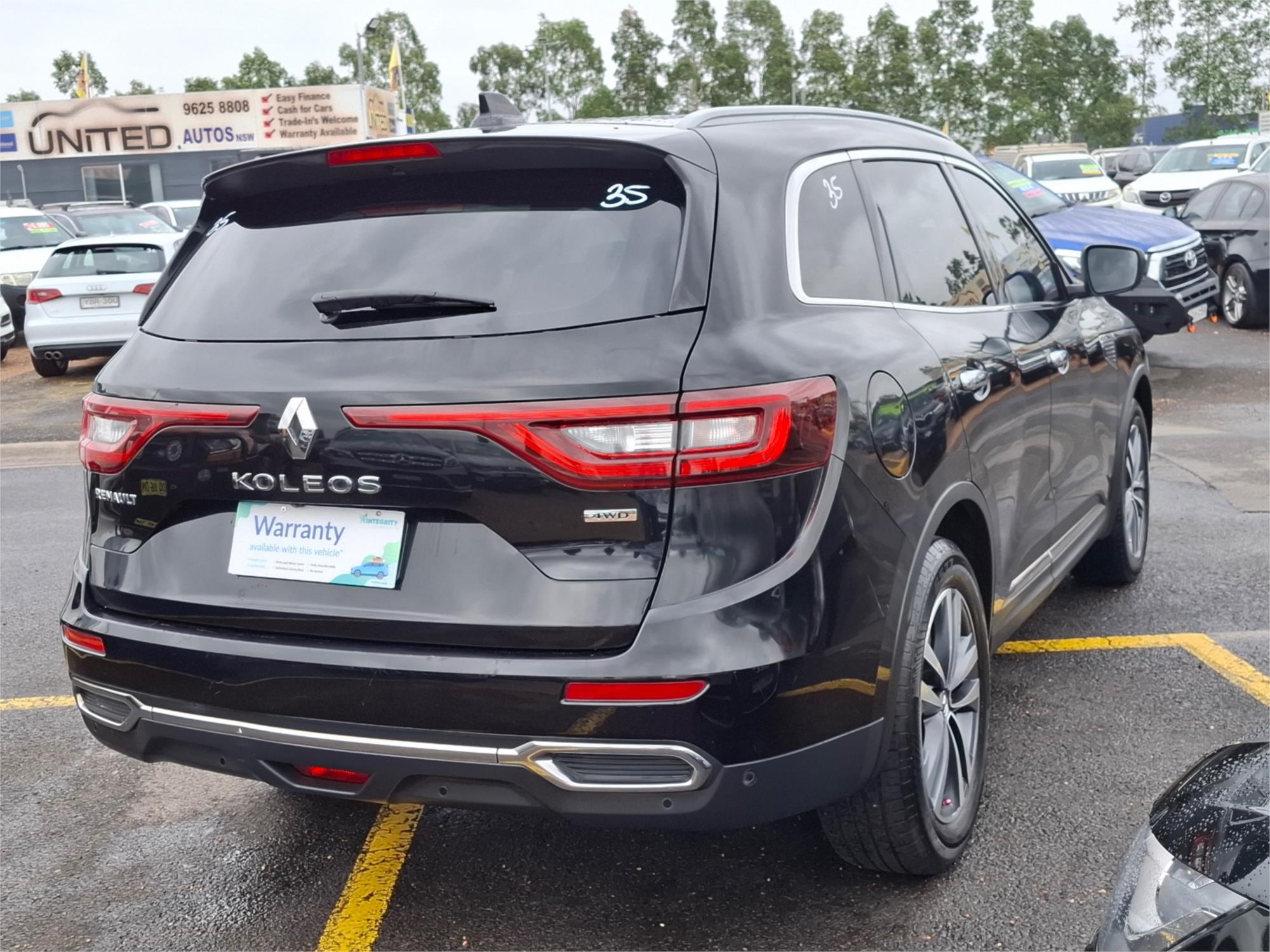 2016 RENAULT KOLEOS XZG INTENS X-TRONIC (4x4) CONTINUOUS VARIABLE 4D WAGON