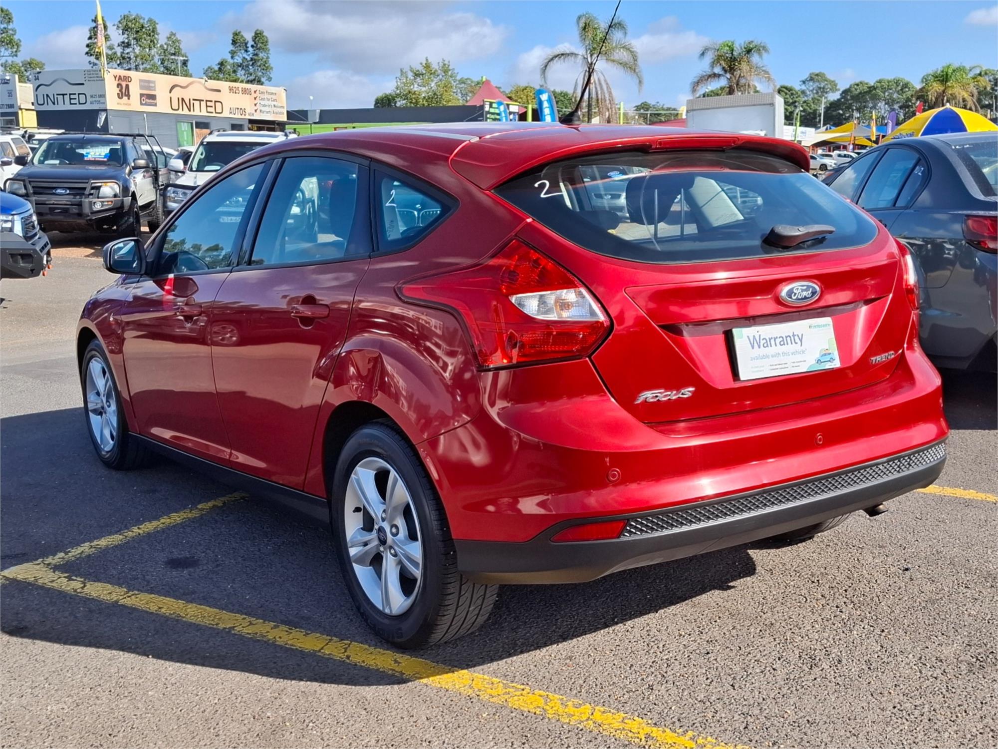 2014 FORD FOCUS LW MK2 MY14 TREND 6 SP AUTOMATIC 5D HATCHBACK