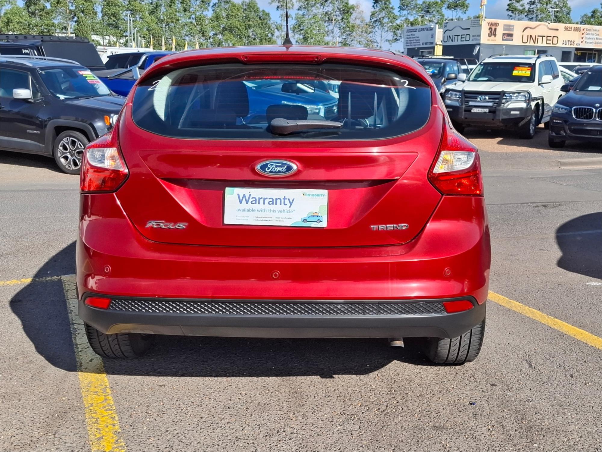 2014 FORD FOCUS LW MK2 MY14 TREND 6 SP AUTOMATIC 5D HATCHBACK