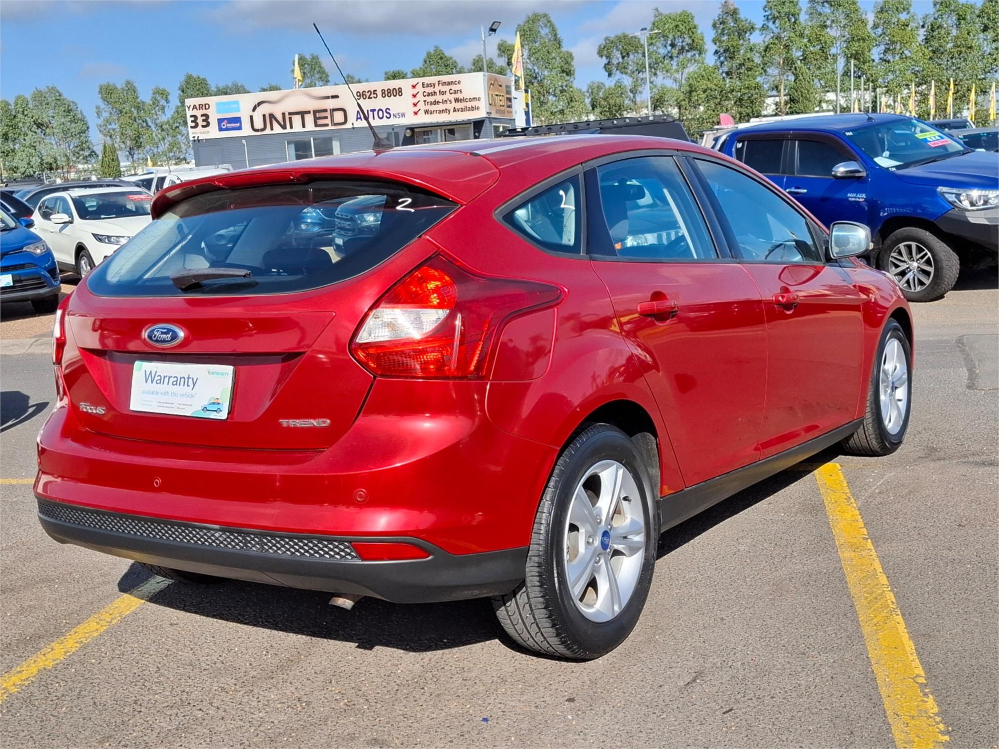 2014 FORD FOCUS LW MK2 MY14 TREND 6 SP AUTOMATIC 5D HATCHBACK