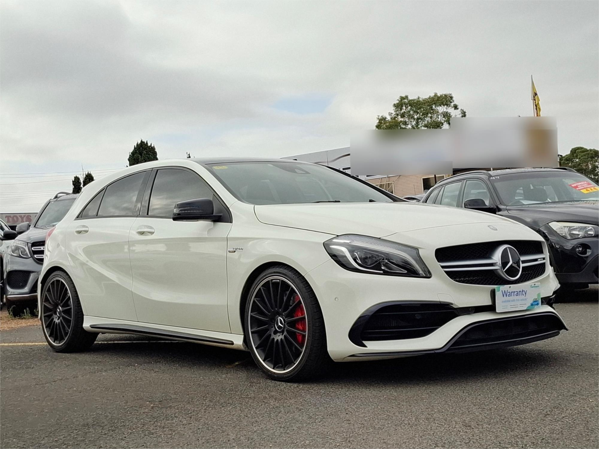 2016 MERCEDES-BENZ A45 176 MY15 AMG 7 SP AUTO DUAL CLUTCH 5D HATCHBACK